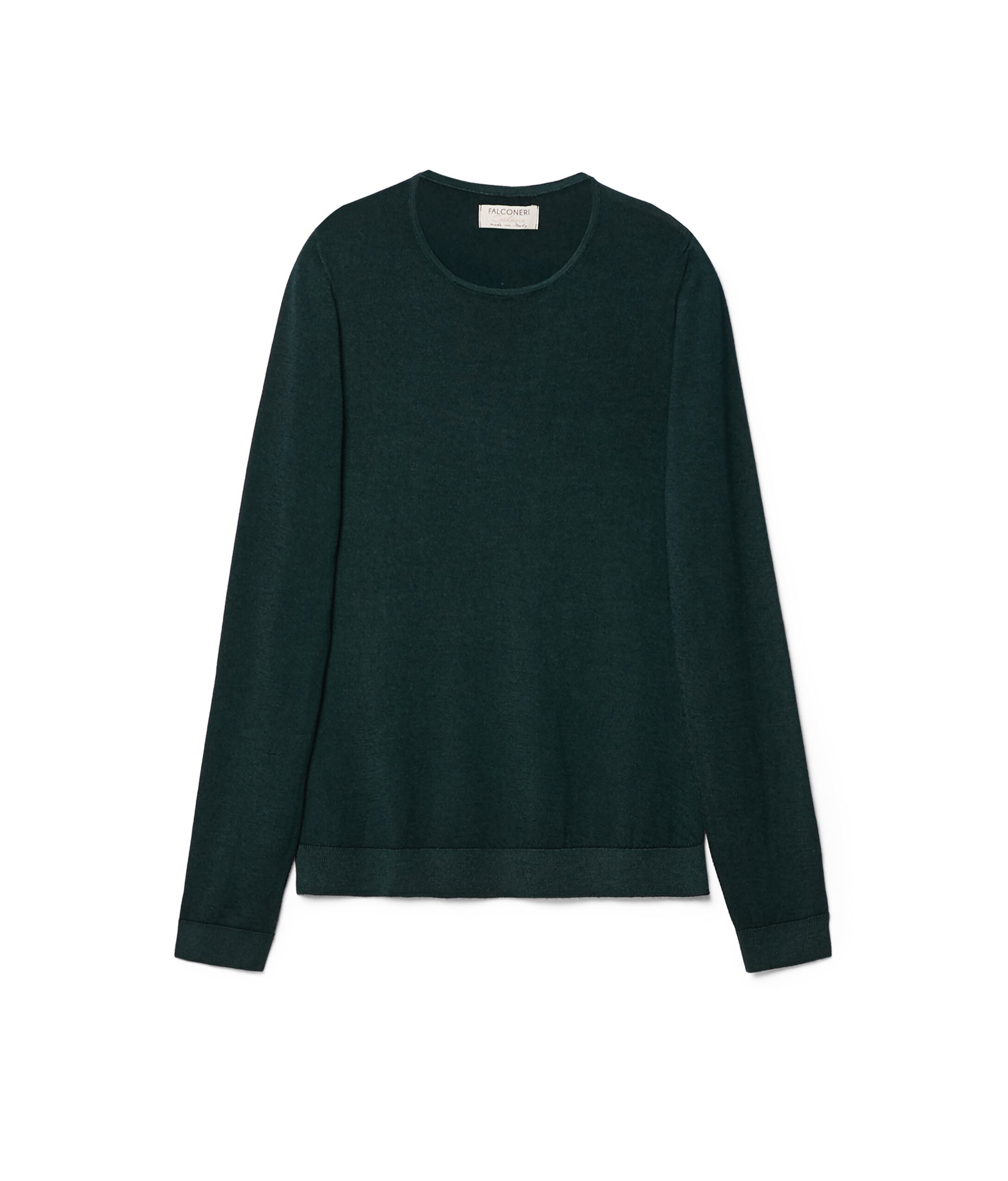 Rundhals-Pullover Aus Kaschmir Ultrafine