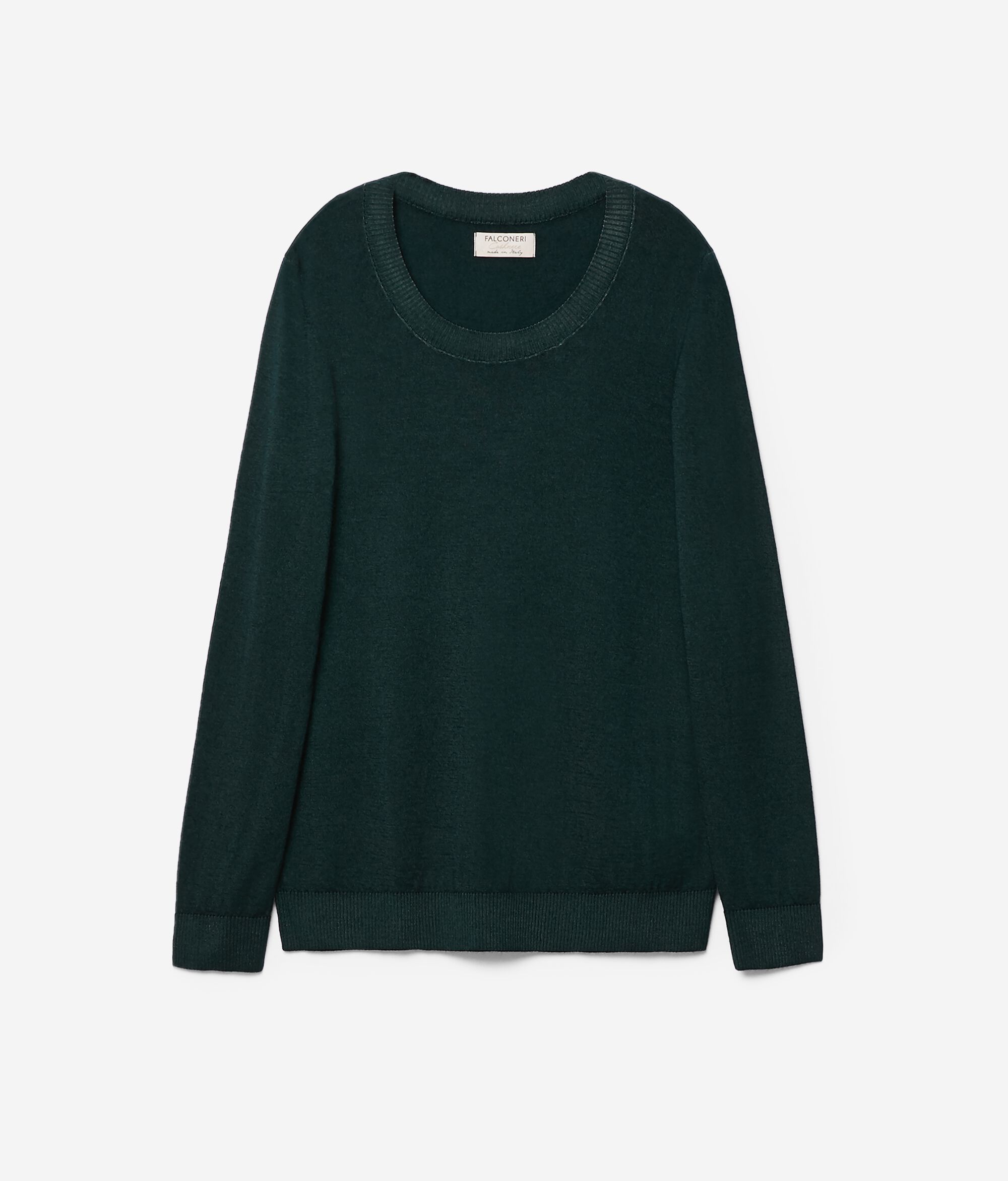 Maglia Girocollo in Cashmere Ultrafine