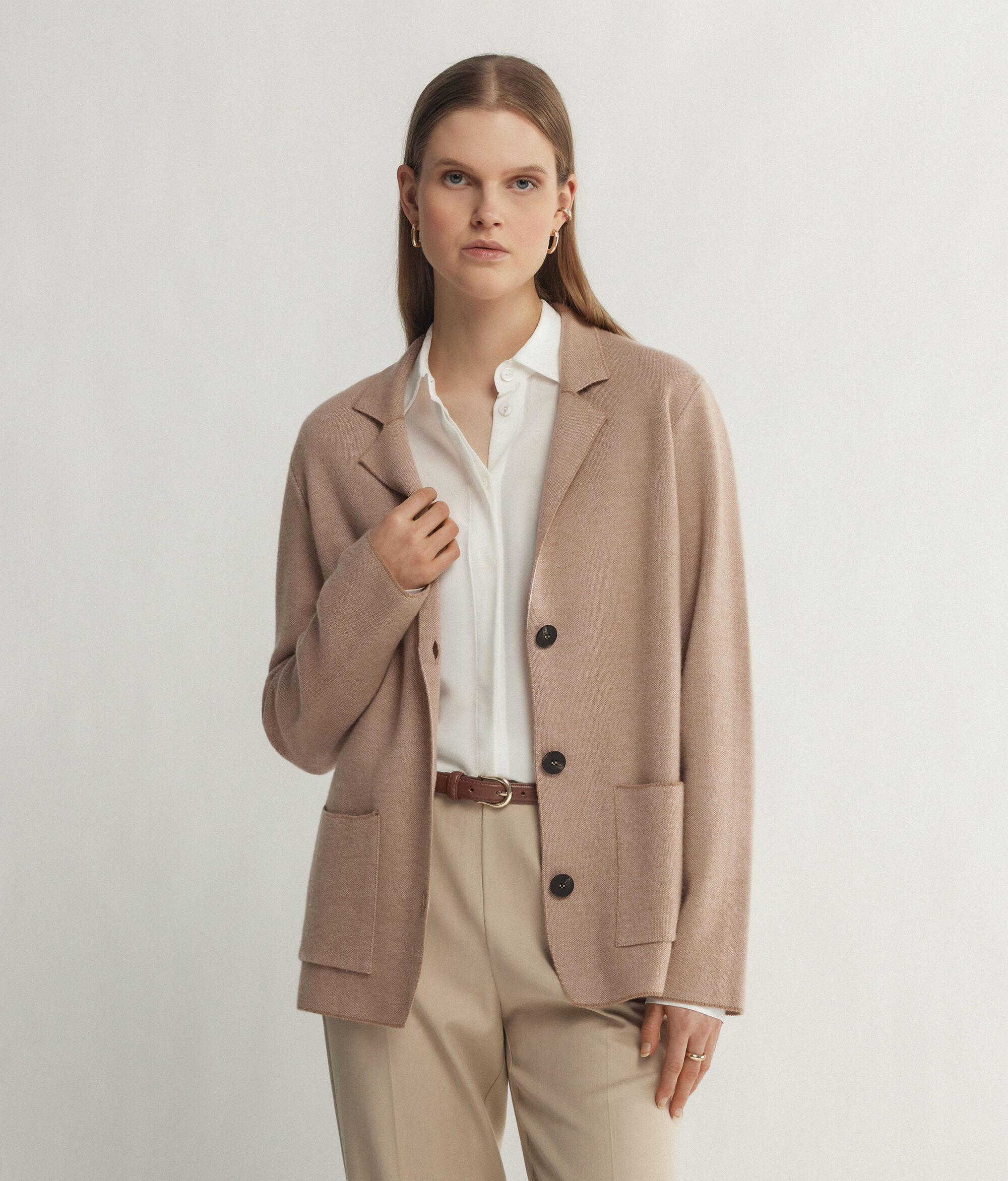 Giacca Tweed in Lana