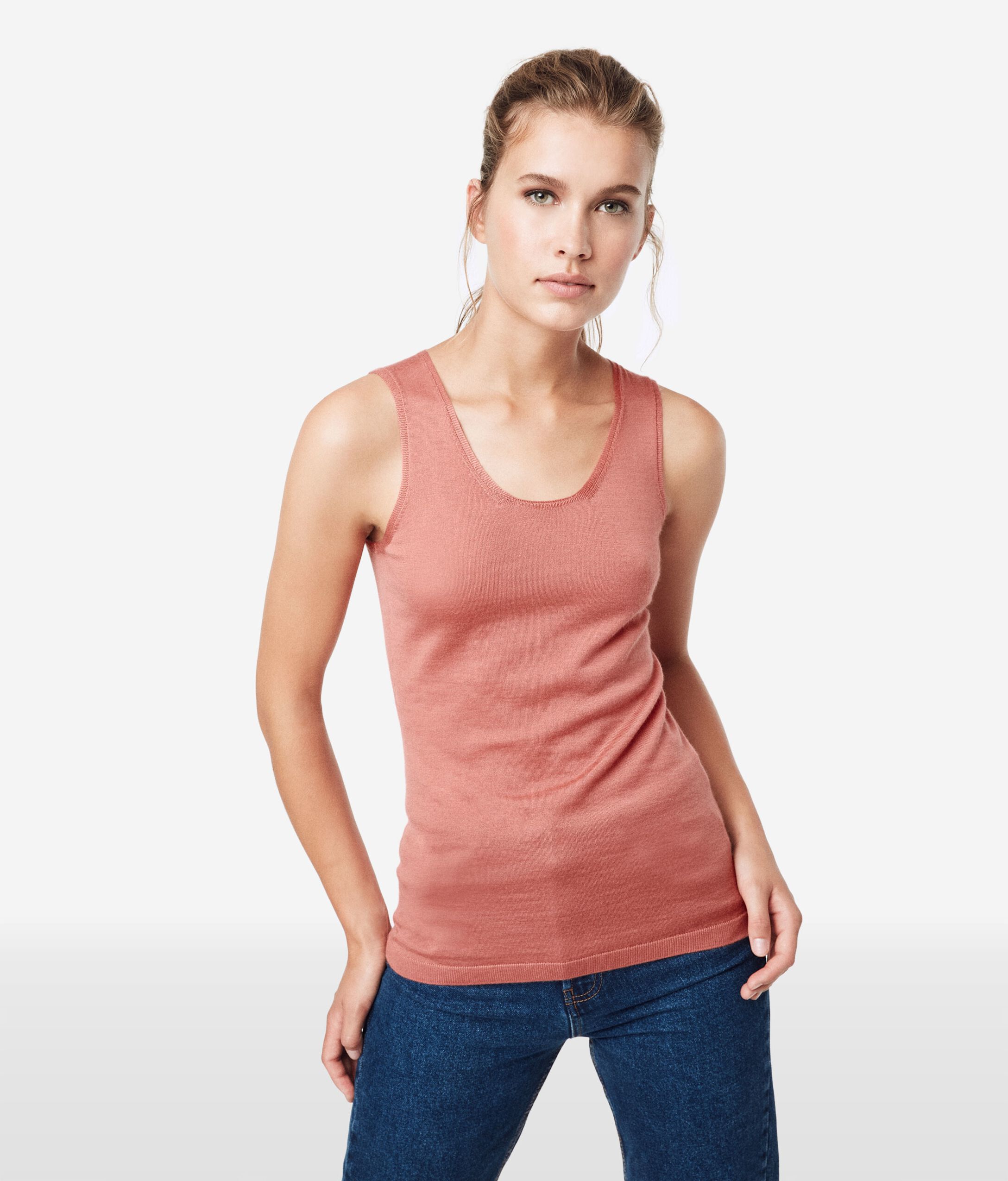 Ultralight Cashmere Tank-Top