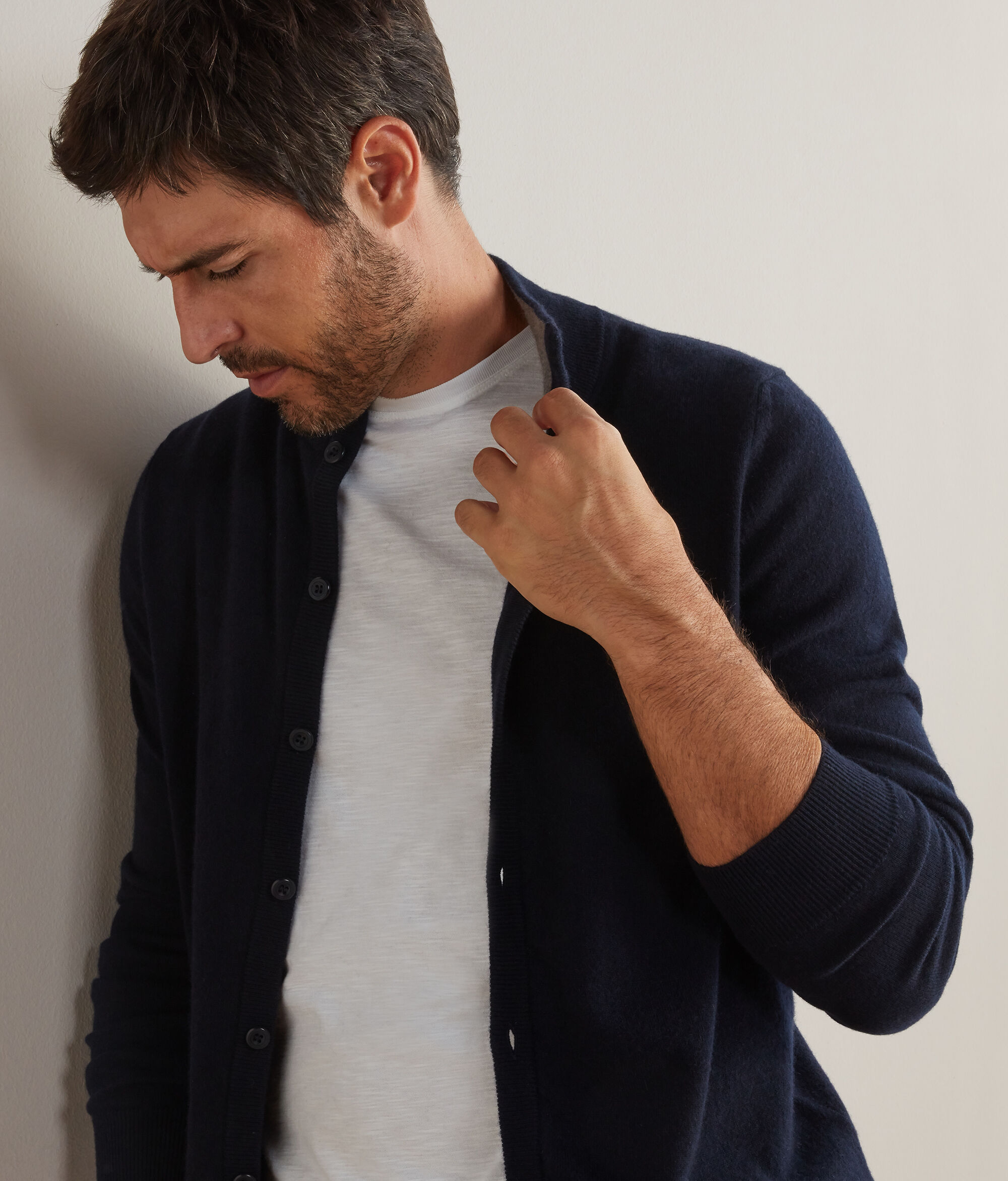 Gilet en cachemire ultra-doux à boutons