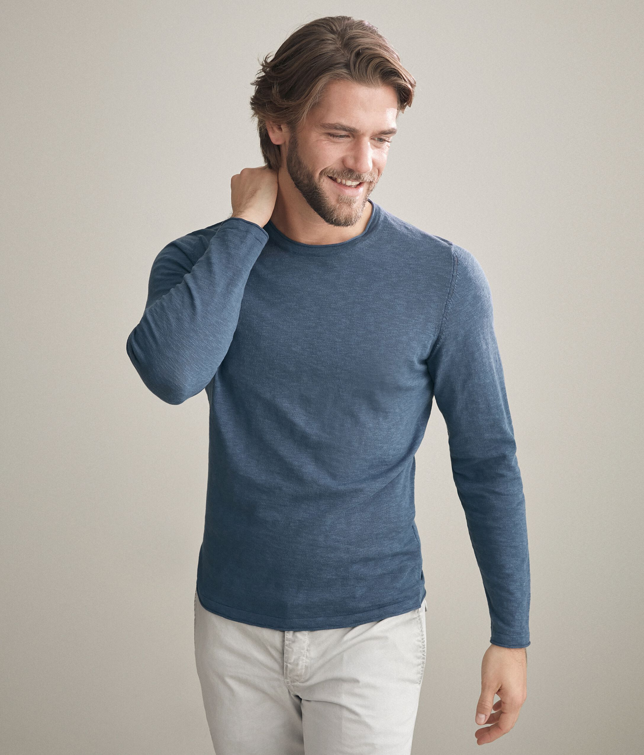 Maglia Cotone Fiammato