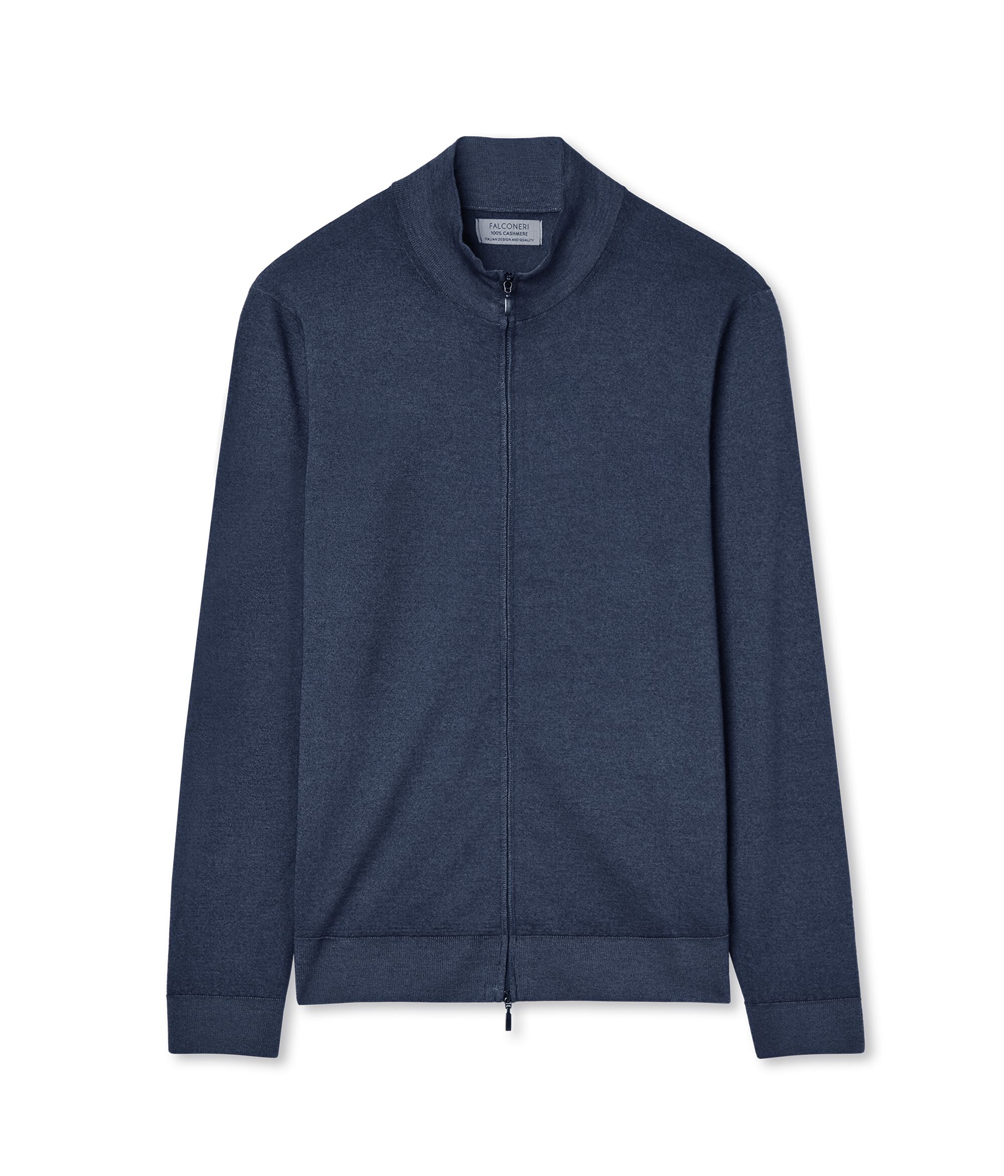 Cardigan Zip Cashmere Ultrafine