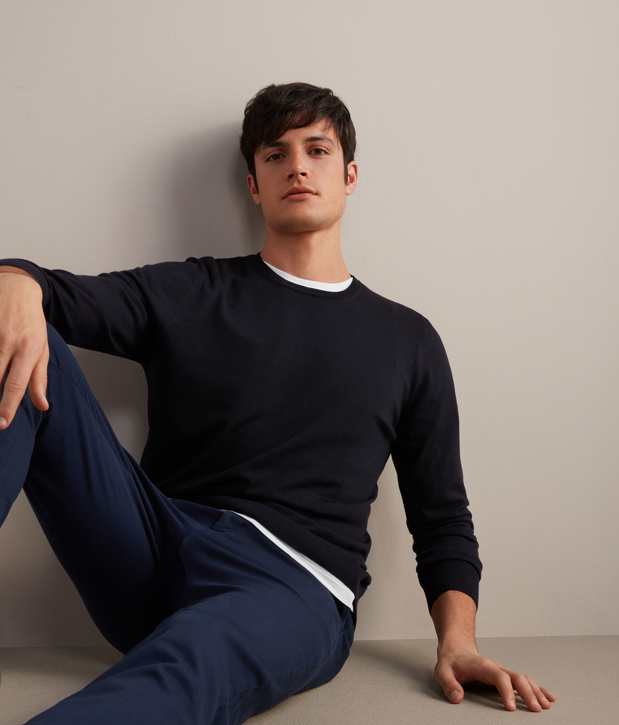 Maglia Girocollo in Lana Merino