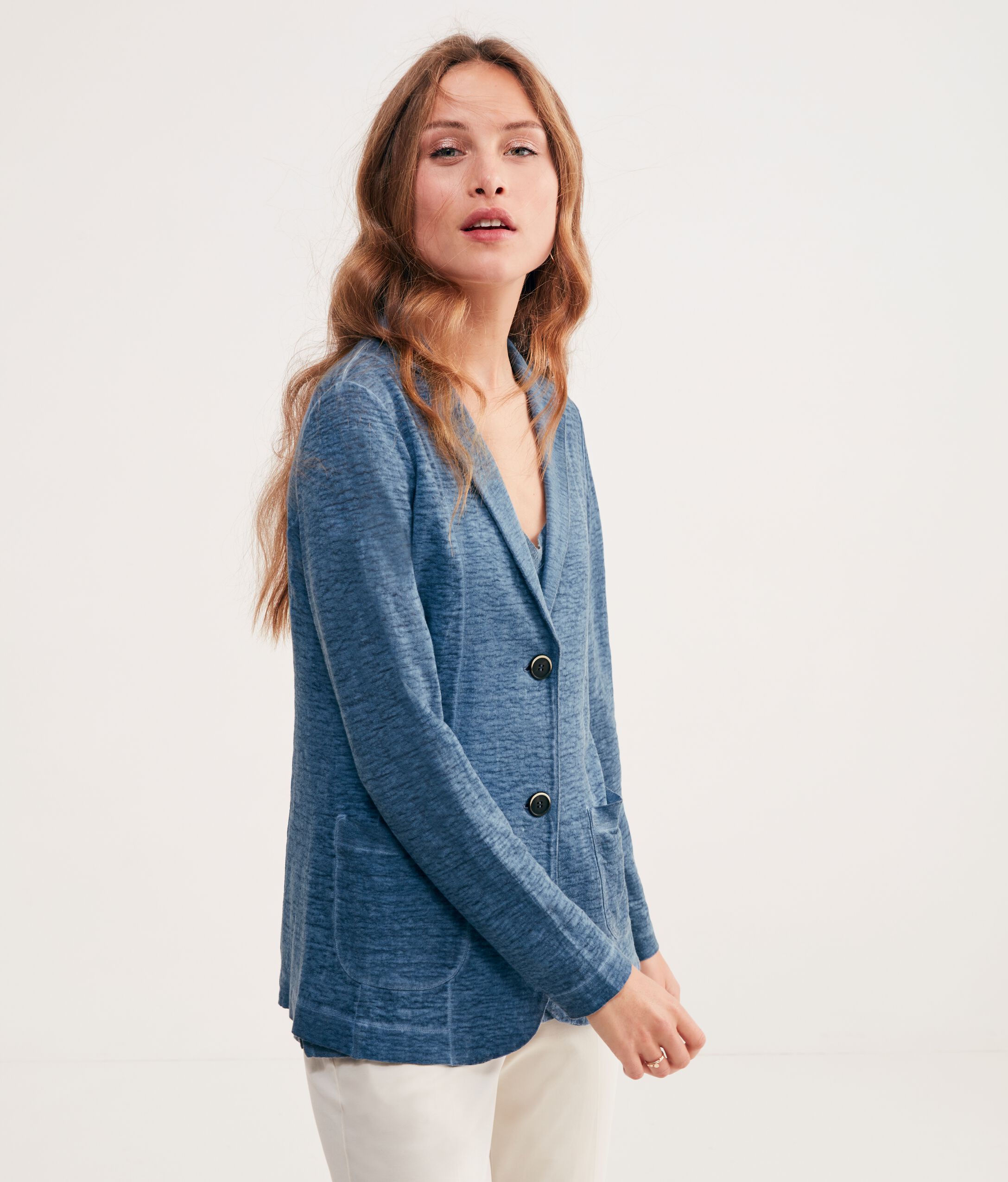 Giacca Jersey Lino