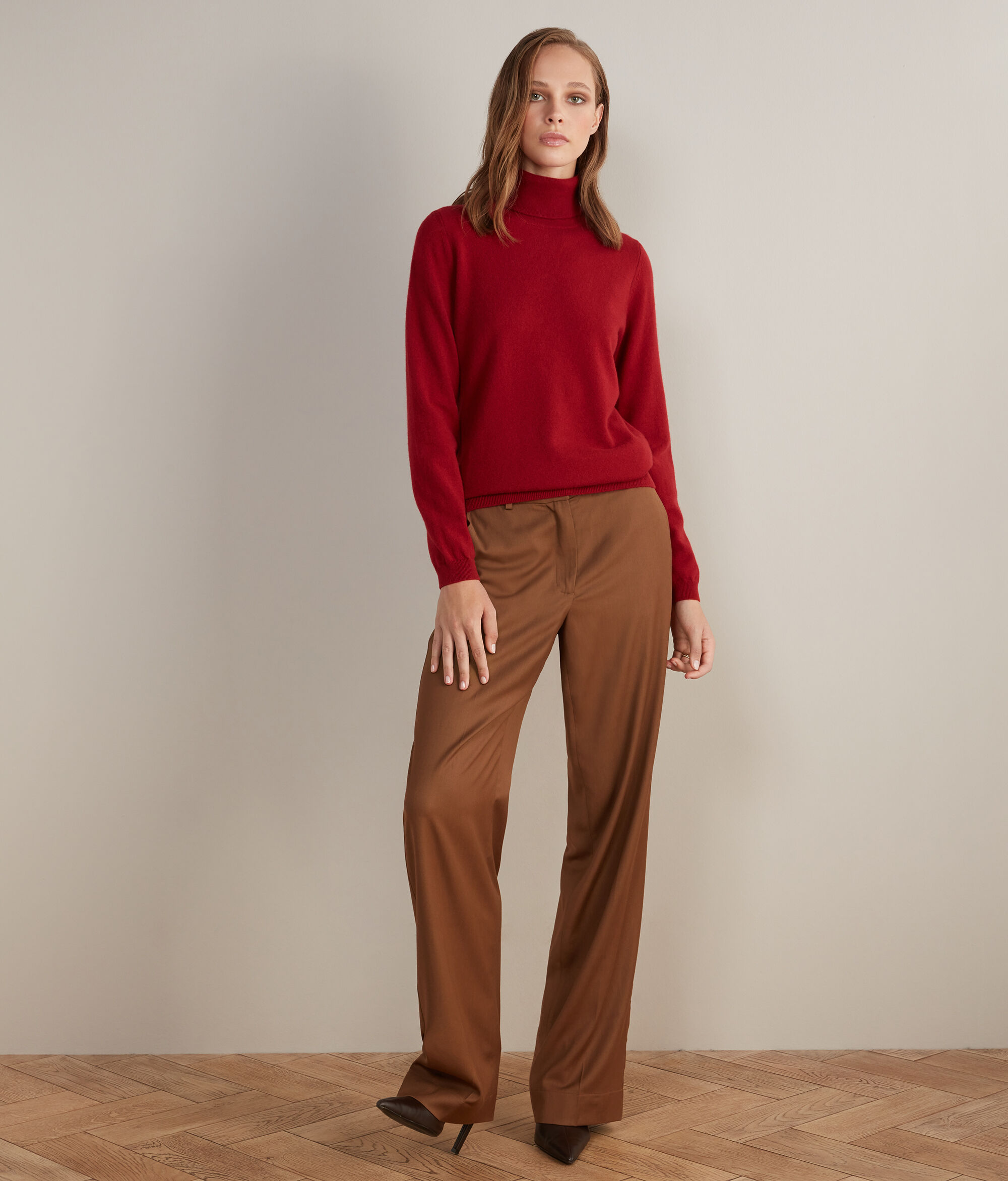 Sweter z golfem z kaszmiru Ultrasoft