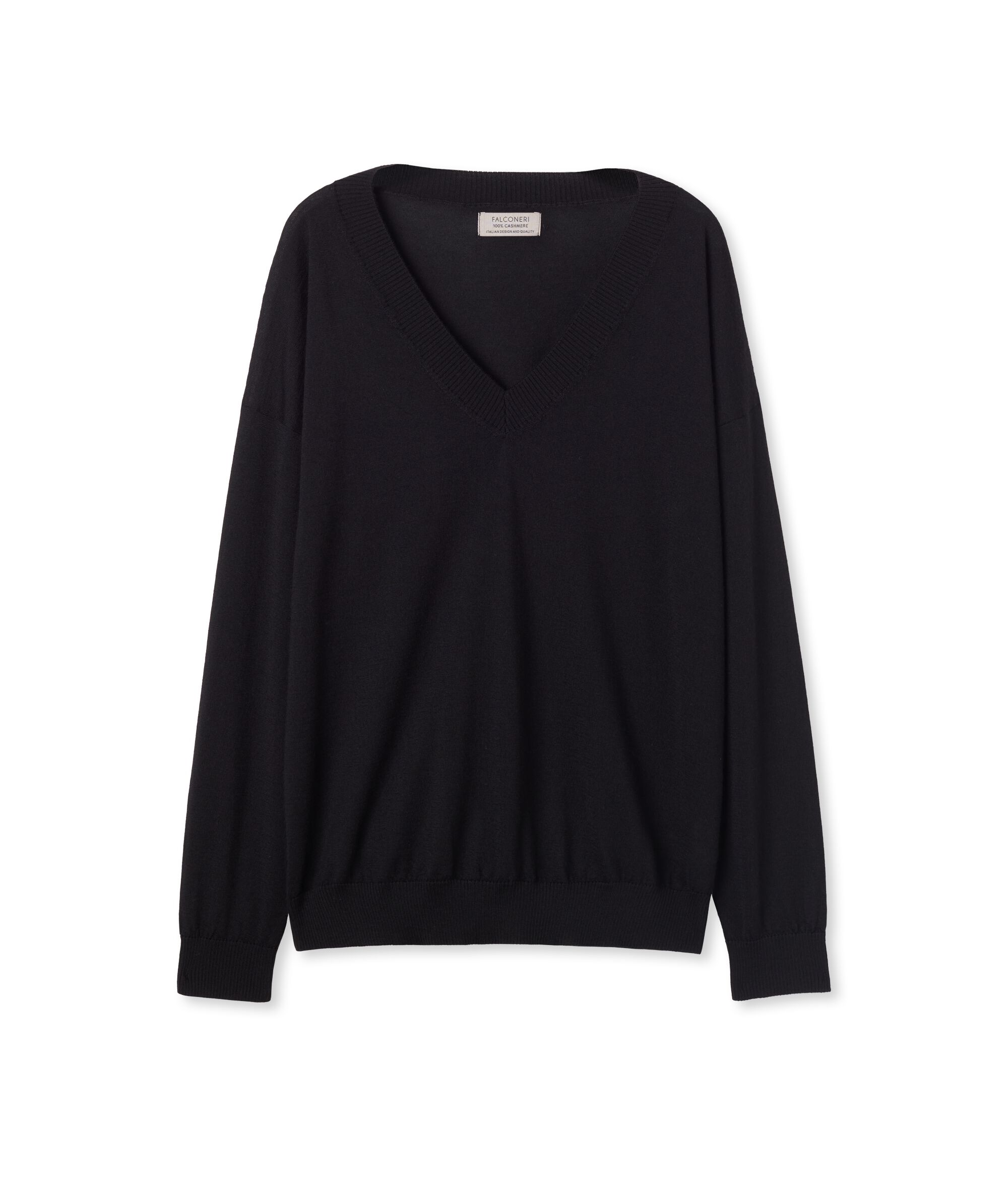 Maglia Scollo a V in Cashmere Ultrafine