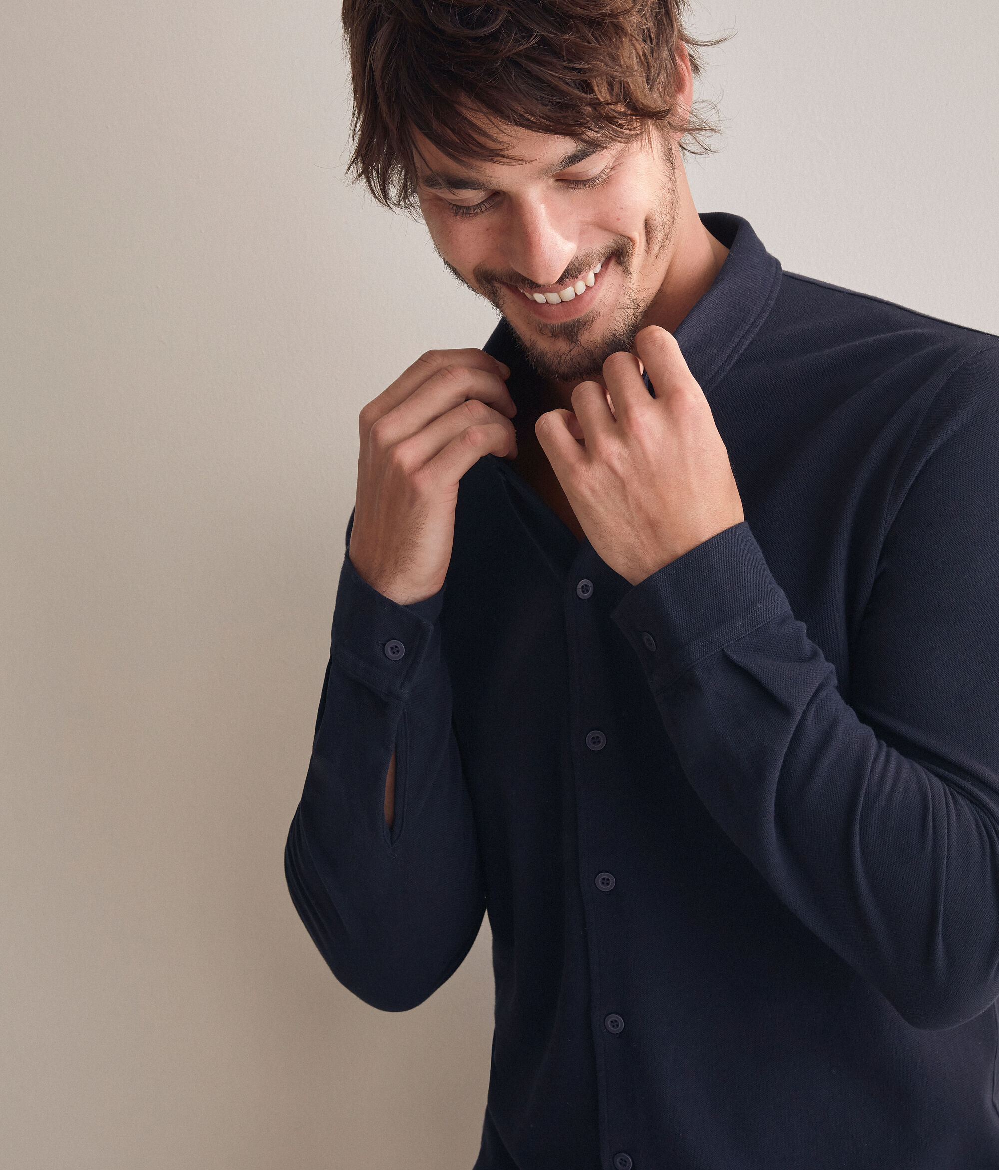 Camicia Light Piquet di Cotone
