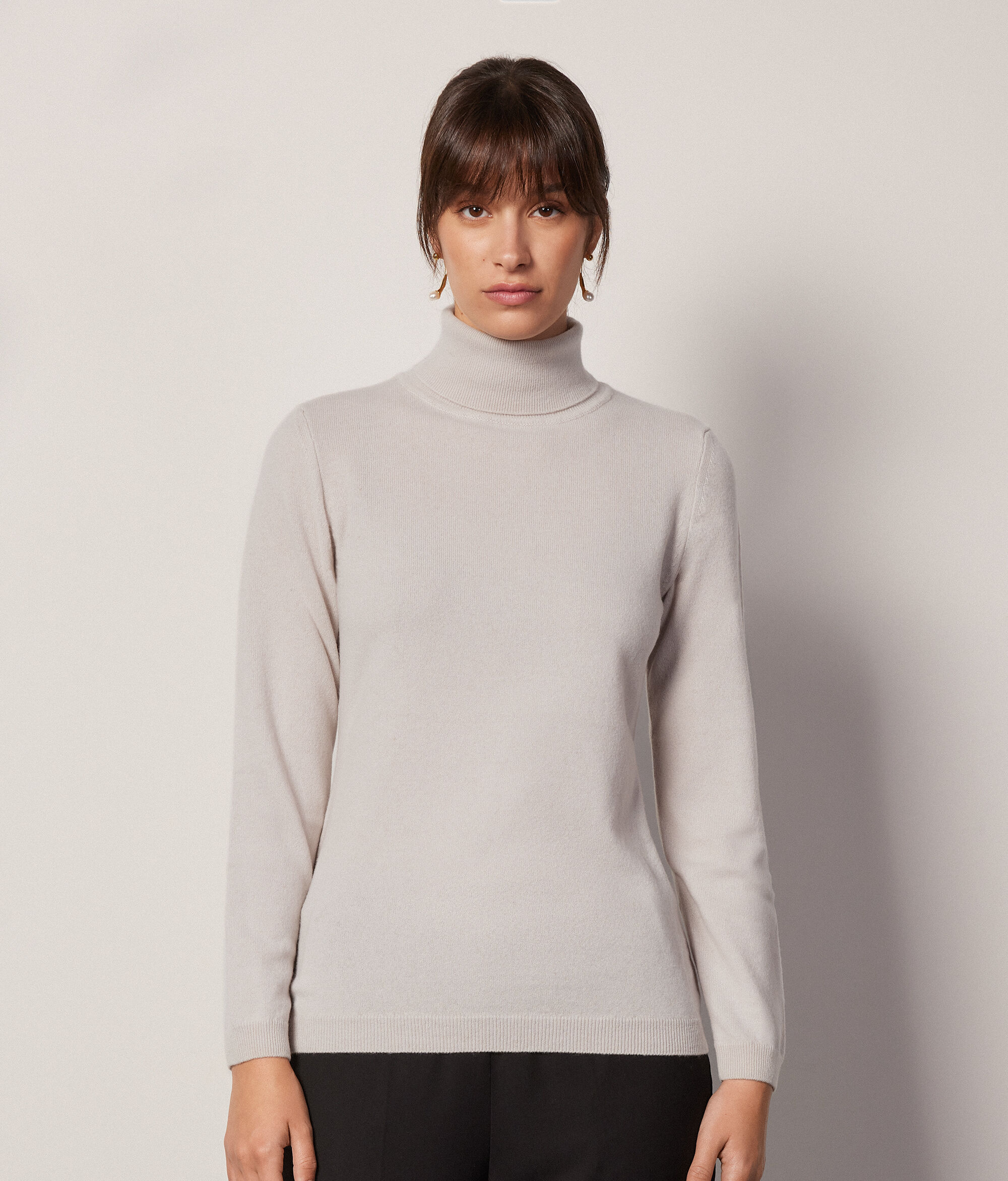Sweter z golfem z kaszmiru Ultrasoft
