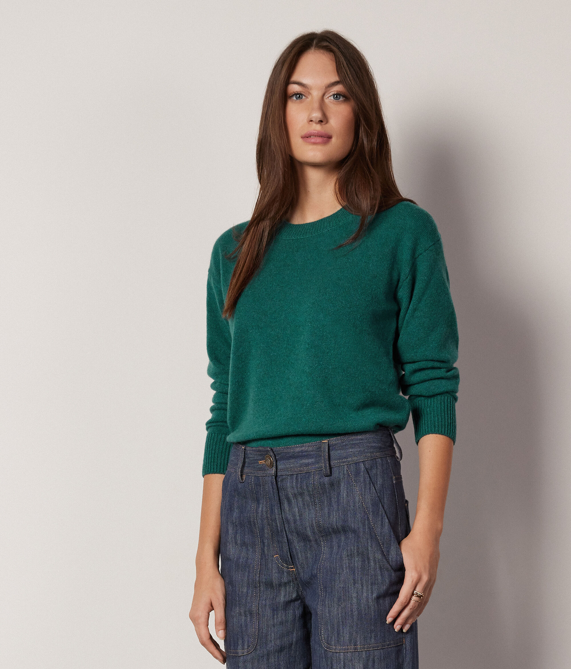 Maglia Girocollo in Cashmere Ultrasoft