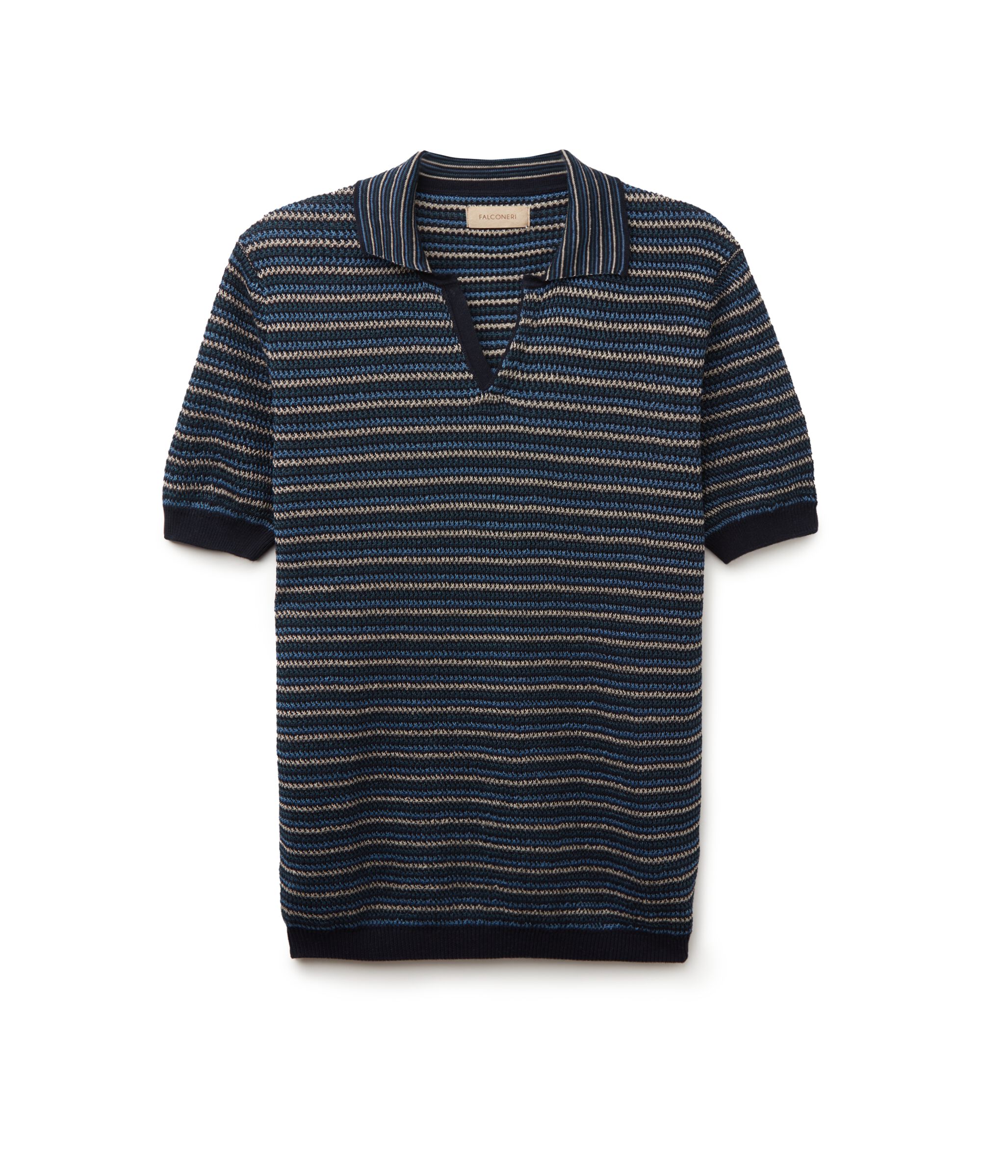 Polo Maniche Corte Rigata