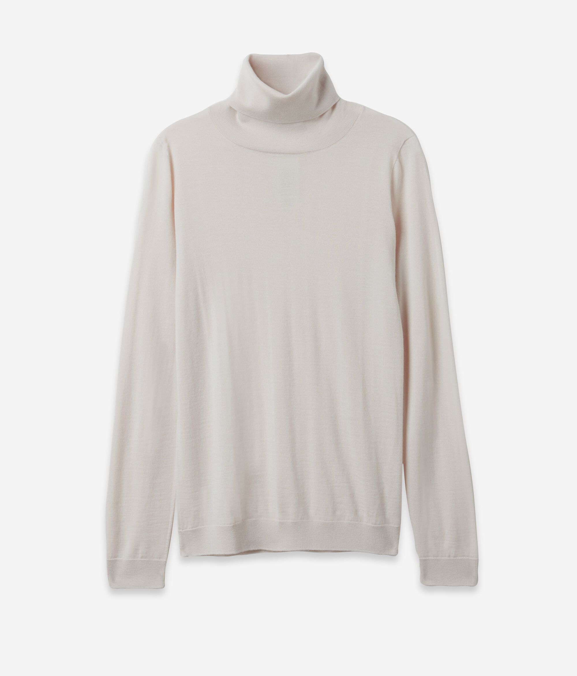 Pull à col roulé en cachemire ultra-fin
