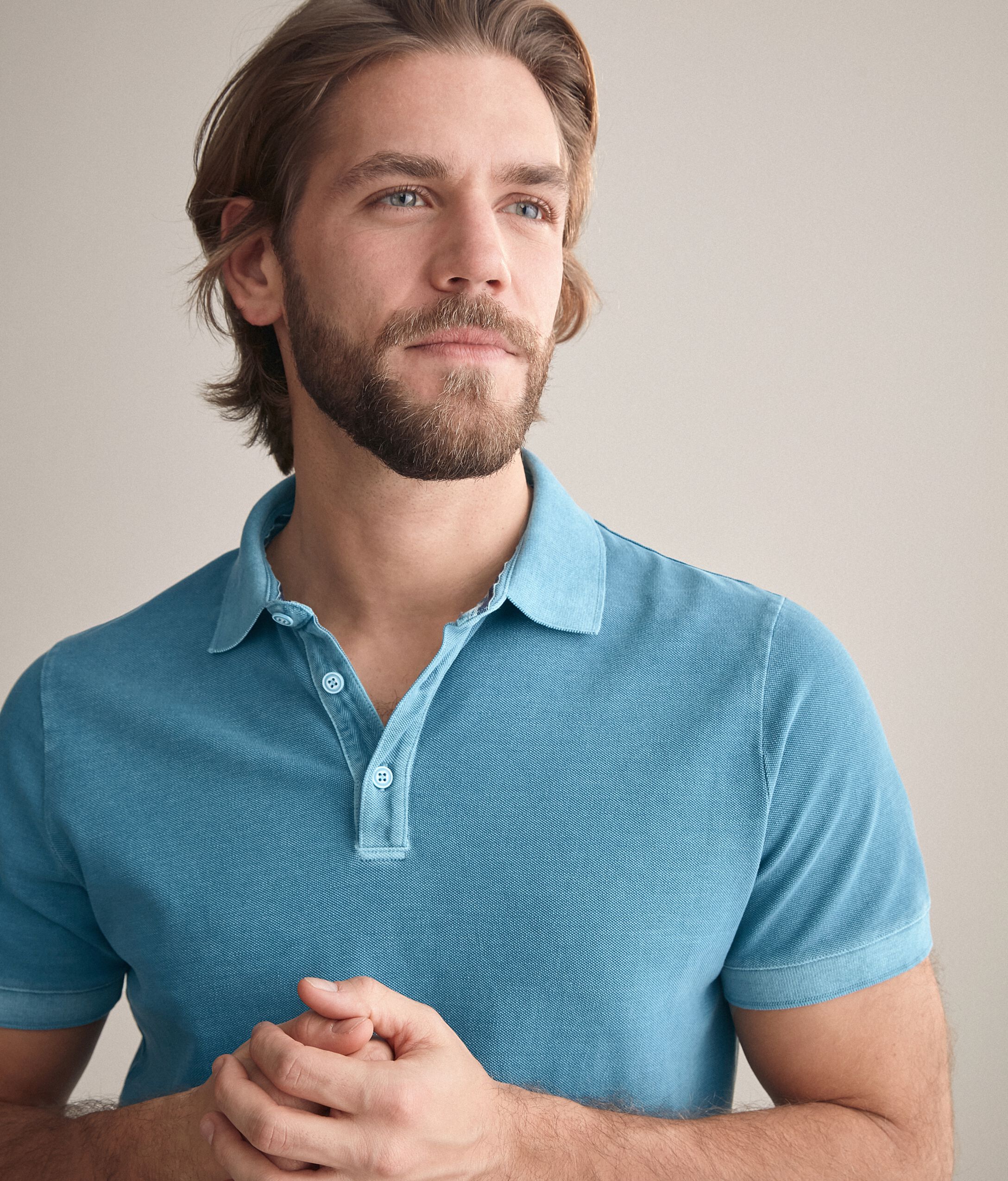 Polo in Piquet di Cotone