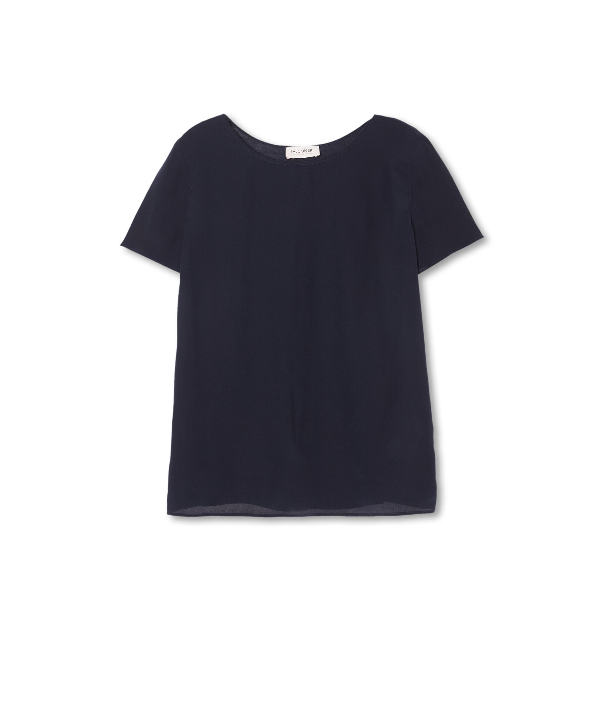 T-shirt Girocollo in Seta
