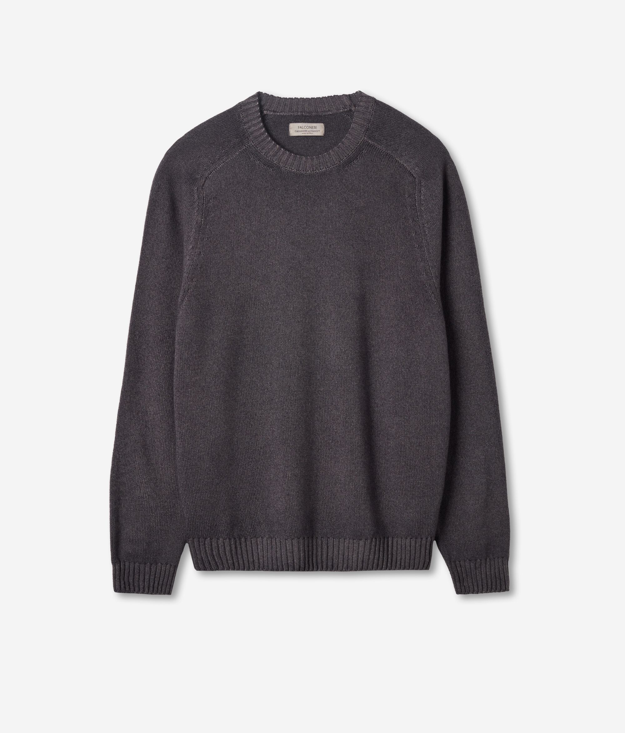 Pull à col rond en cachemire ultra-doux