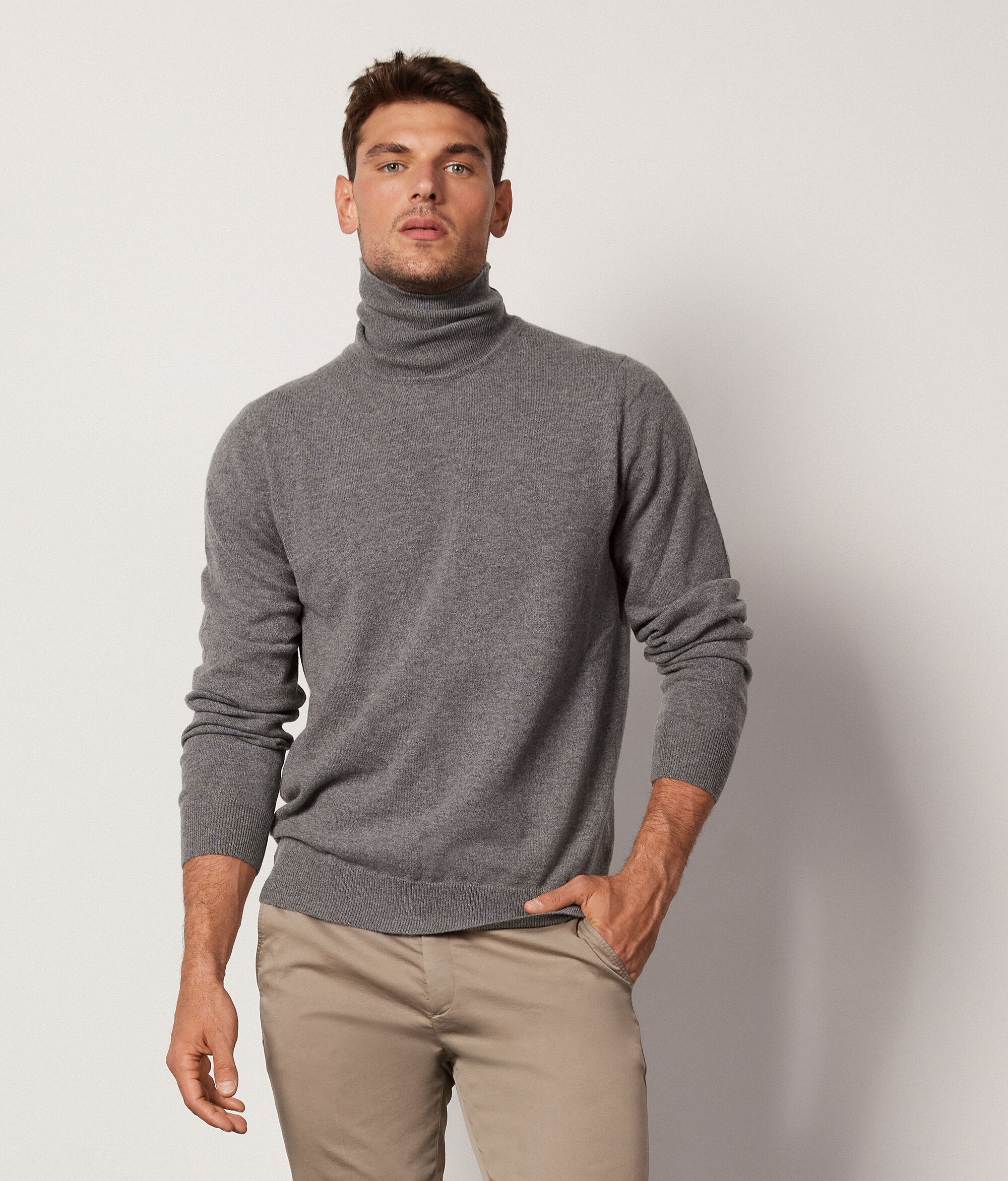 Sweter z golfem z kaszmiru Ultrasoft