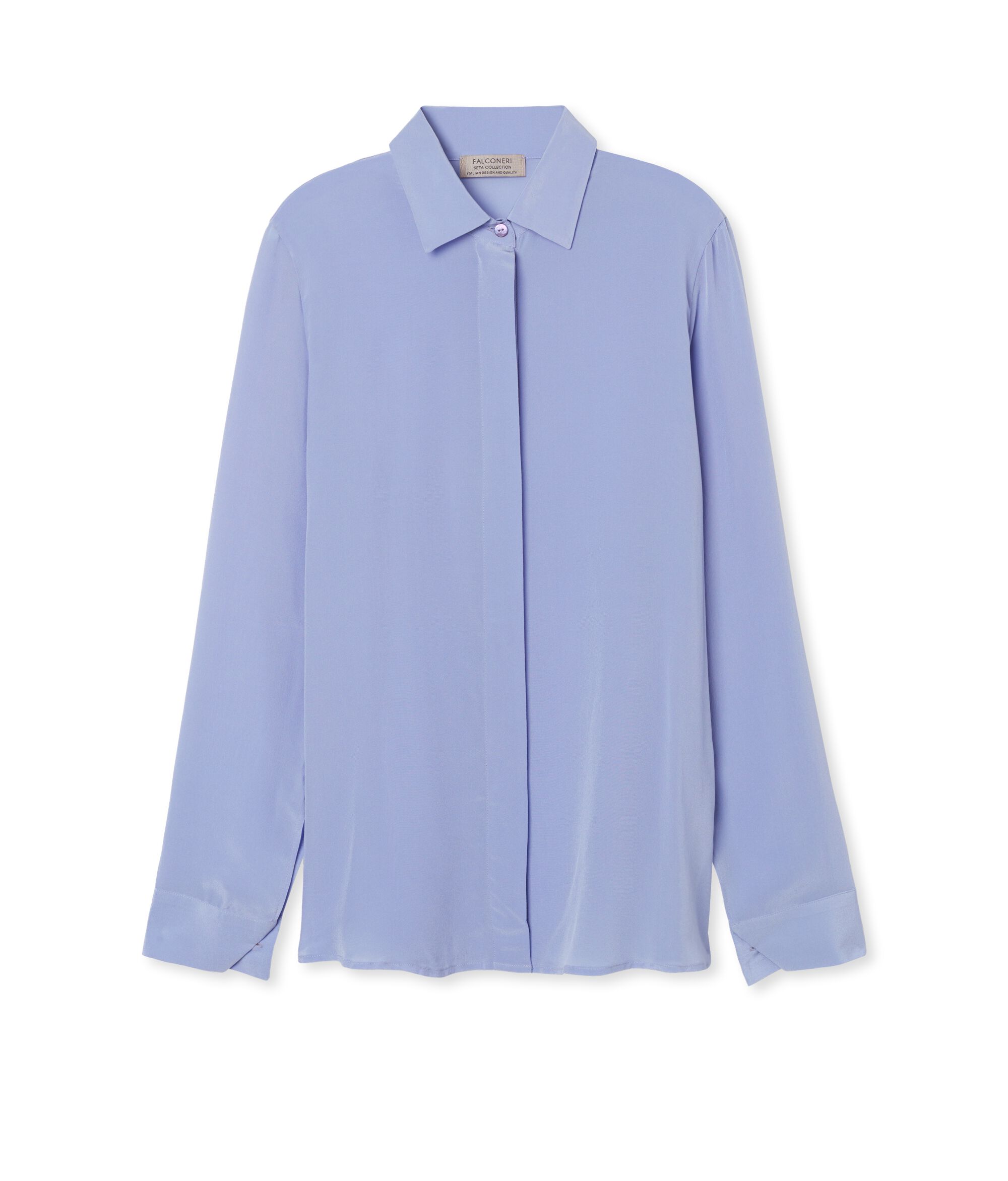 Camicia in Seta con Colletto