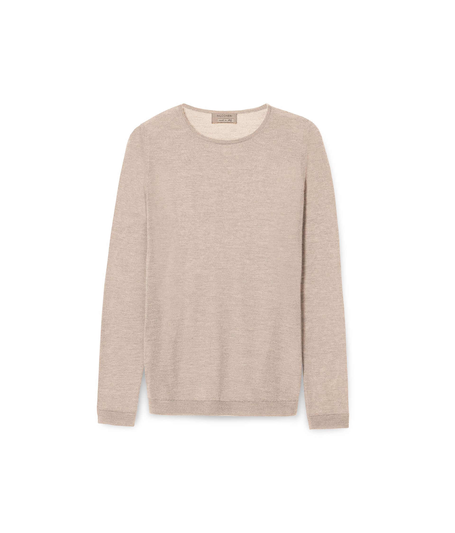 Round-Neck Ultrafine Cashmere Jumper