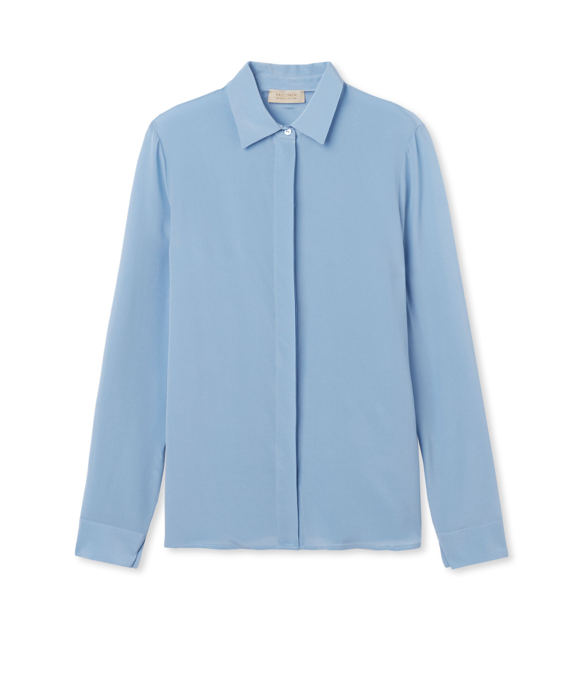 Camicia in Seta con Colletto