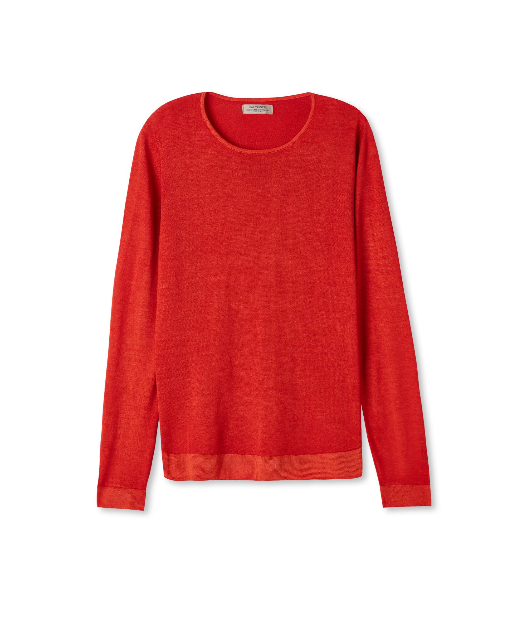 Ultrafine Crew Neck Cashmere Sweater
