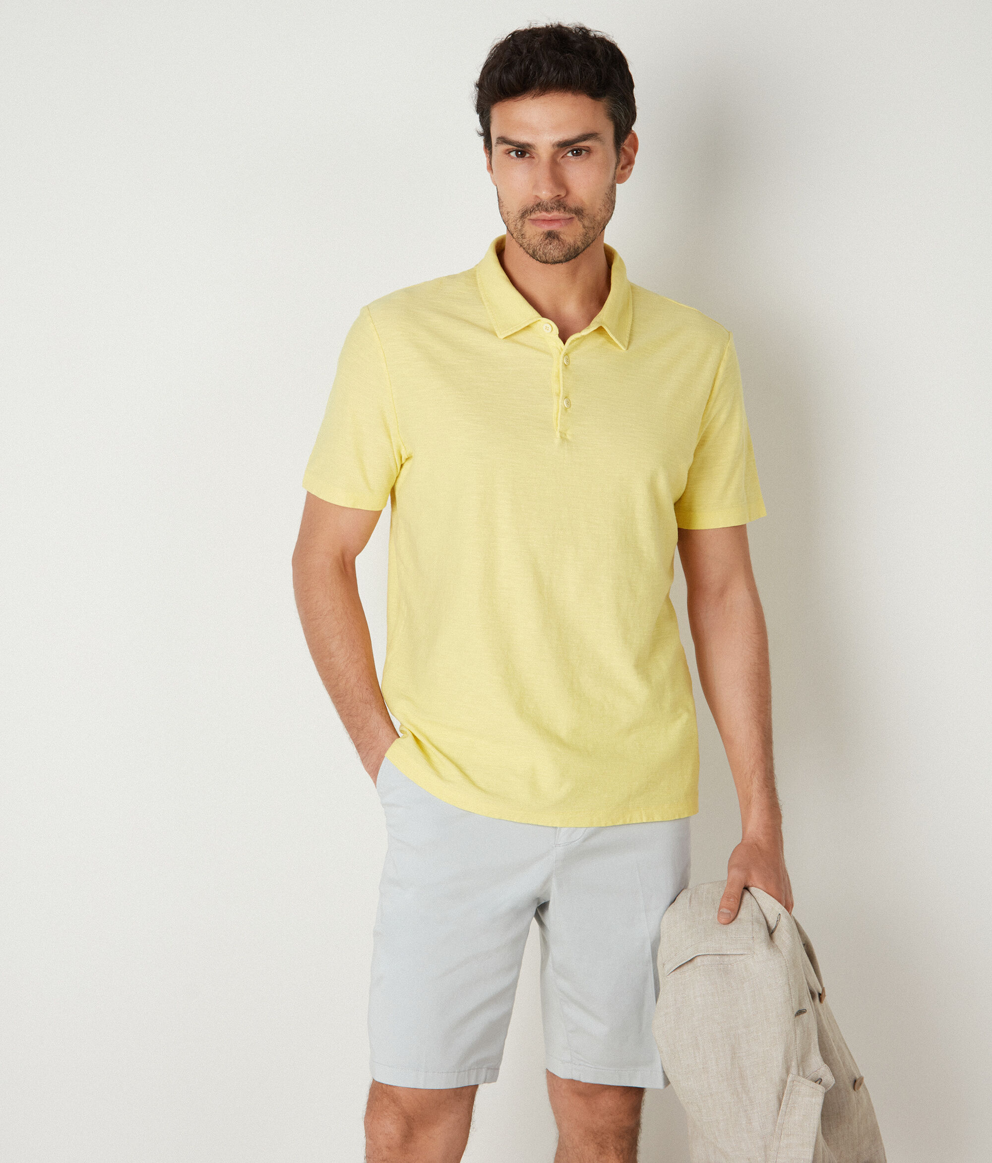 Twist Cotton Polo Shirt
