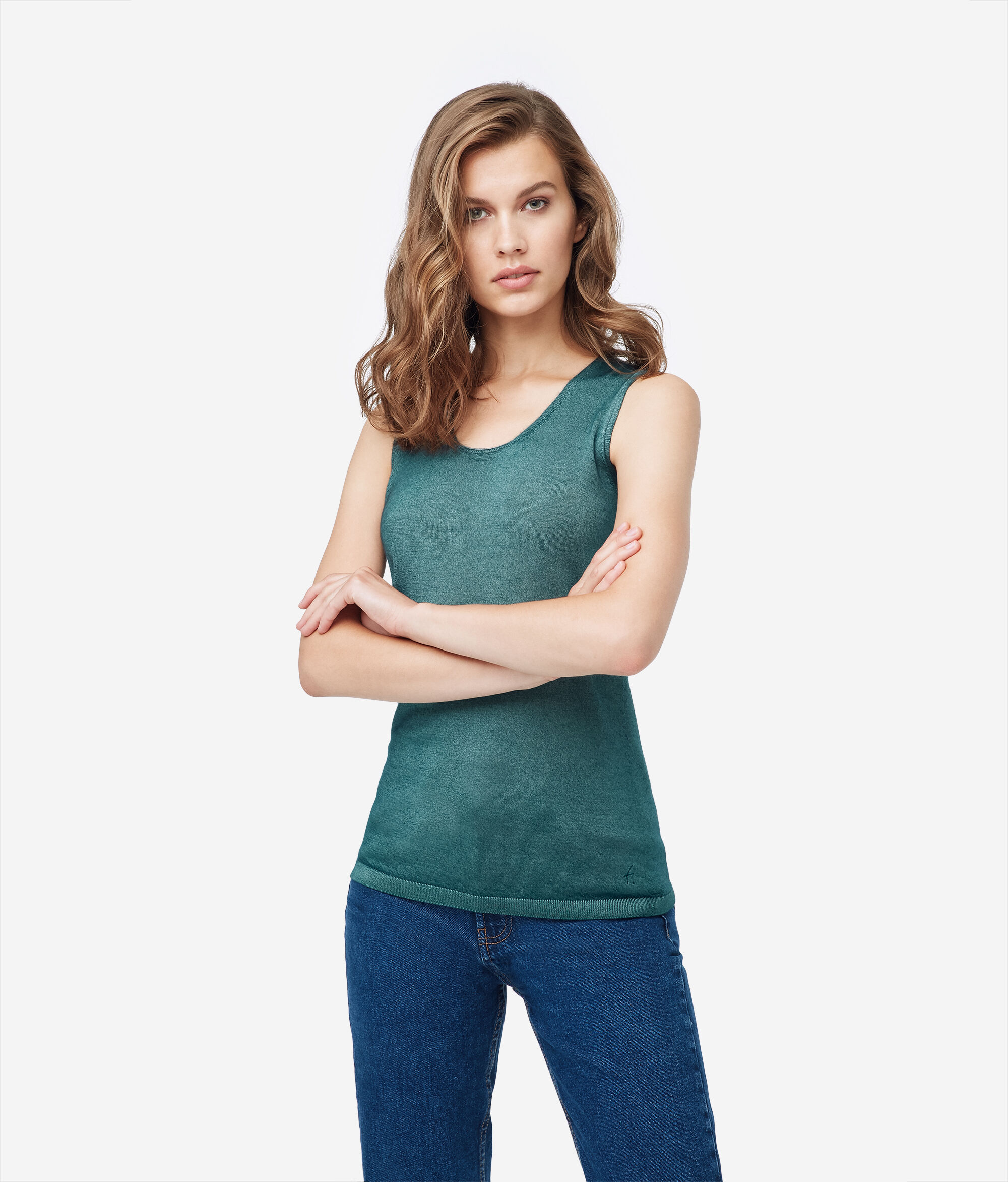 Ultralight Cashmere Shell Top
