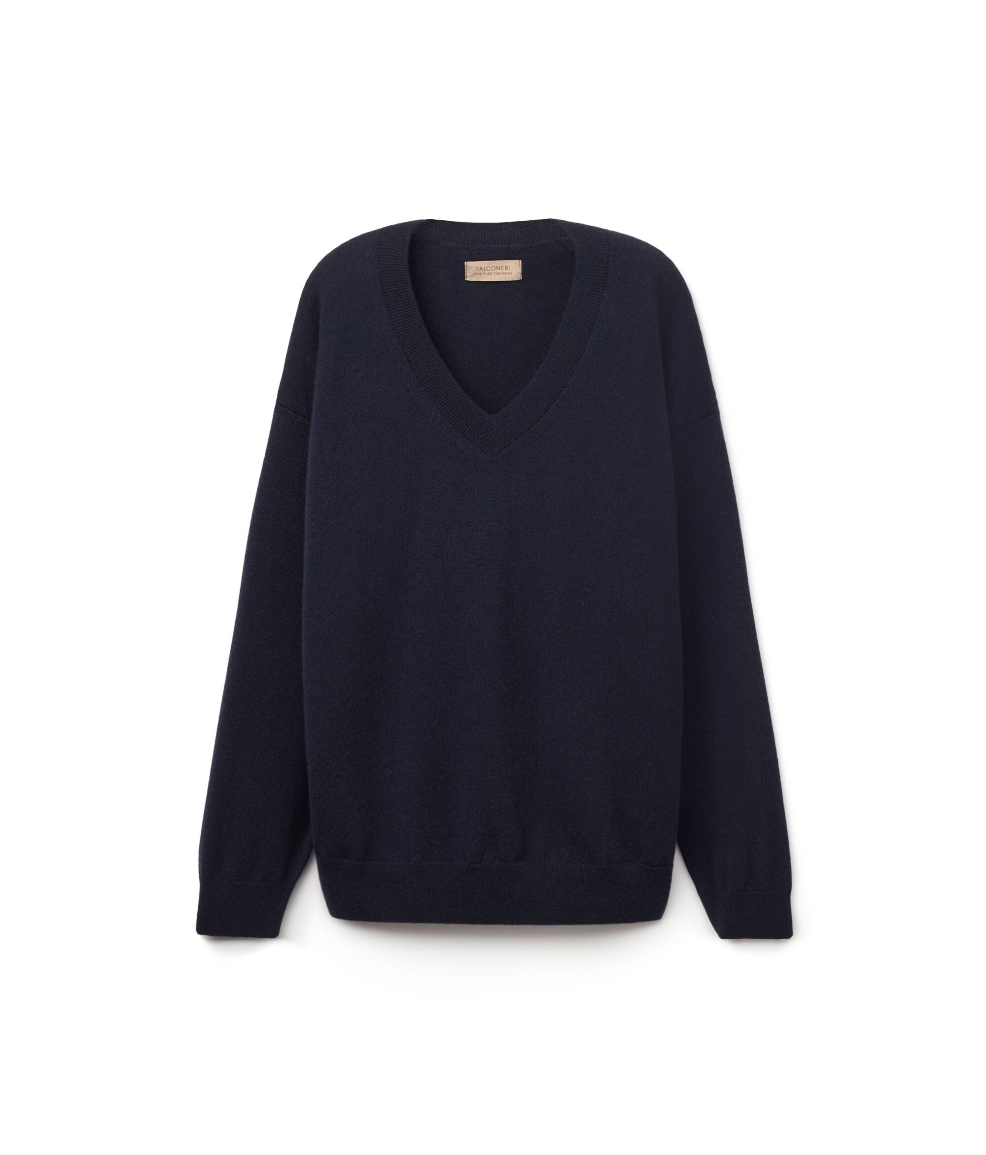 Maglia con Scollo a V in Cashmere Ultrasoft