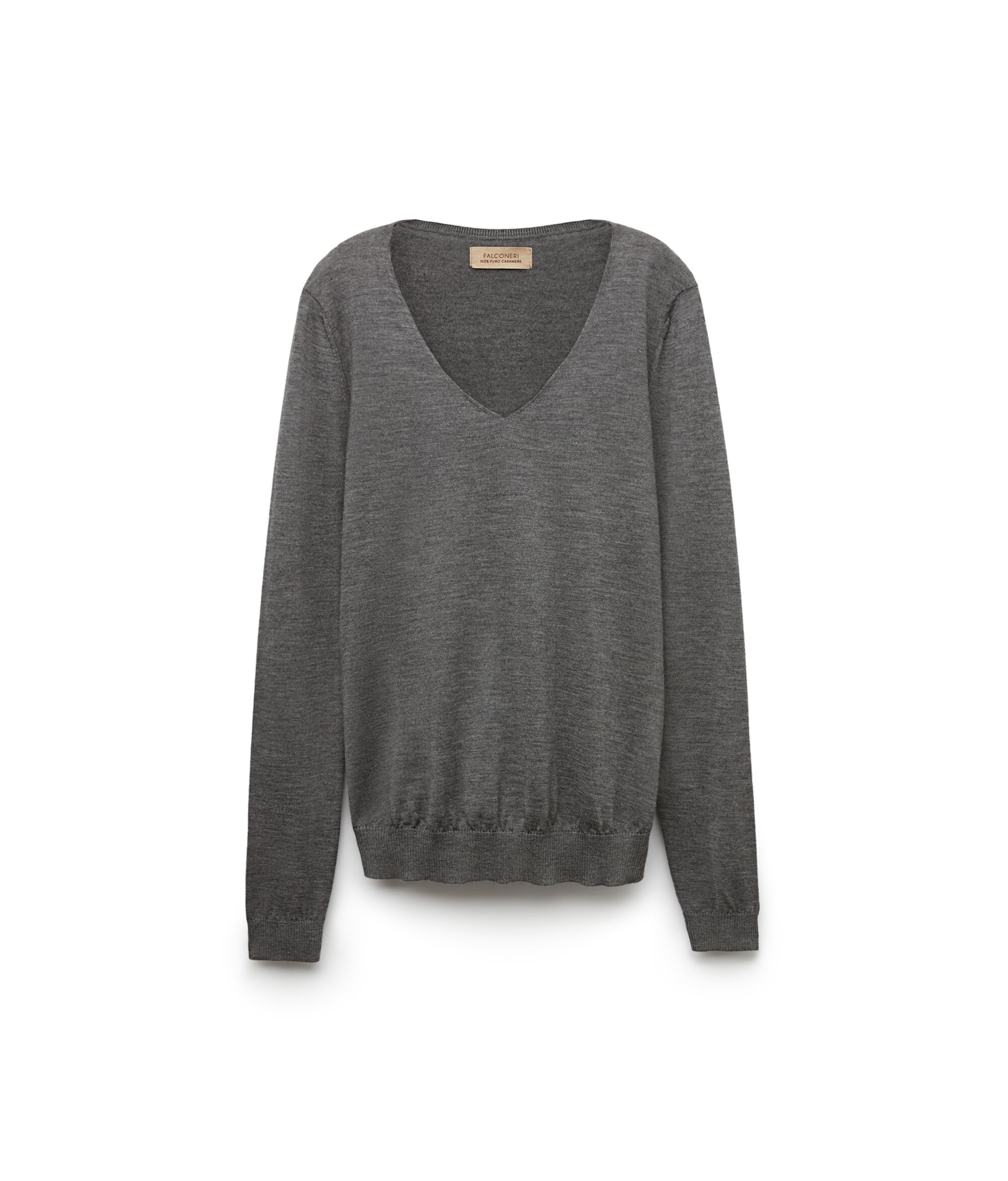 Maglia Scollo a V in Cashmere Ultrafine