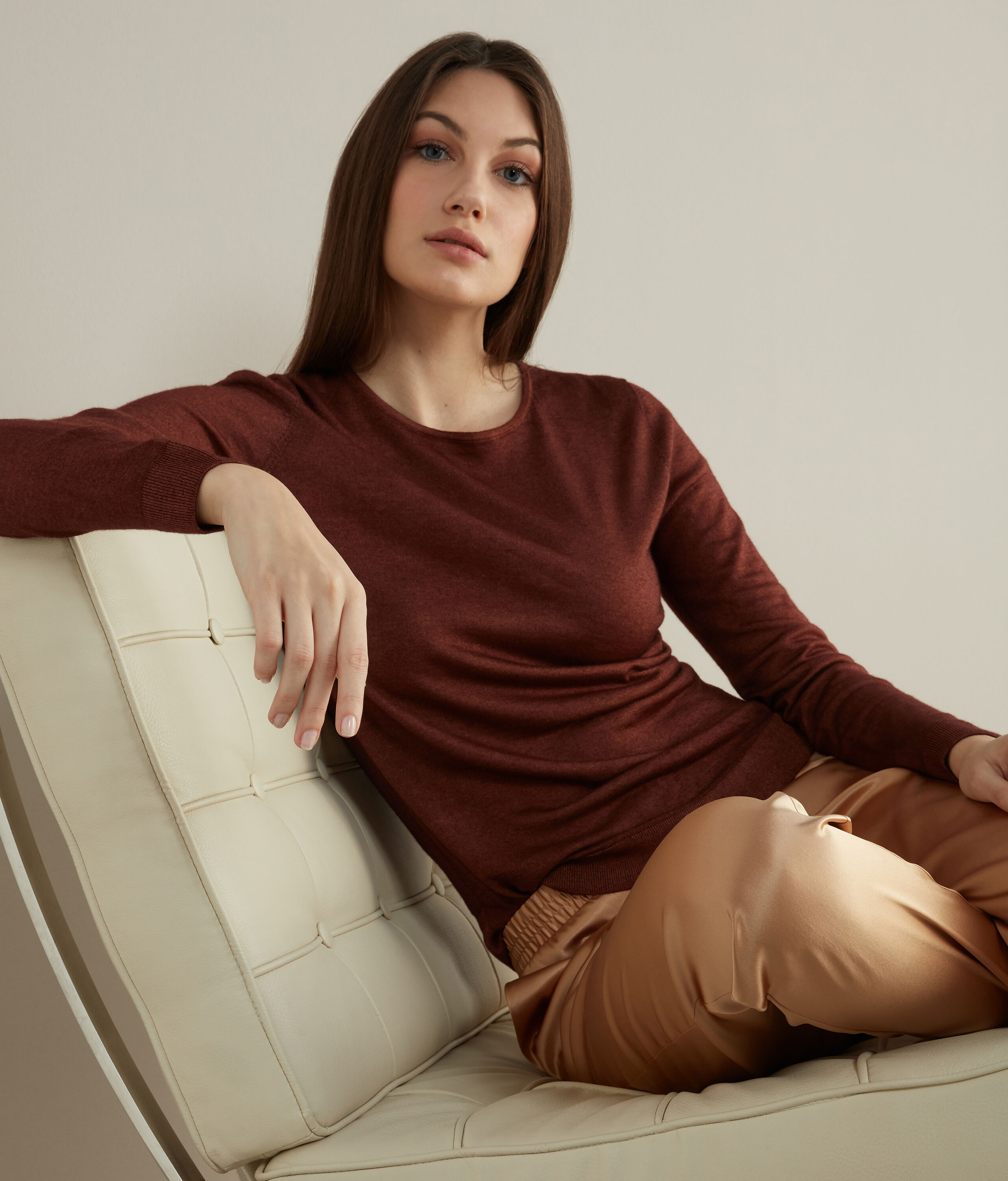 Ultralight Cashmere Crewneck-Jumper