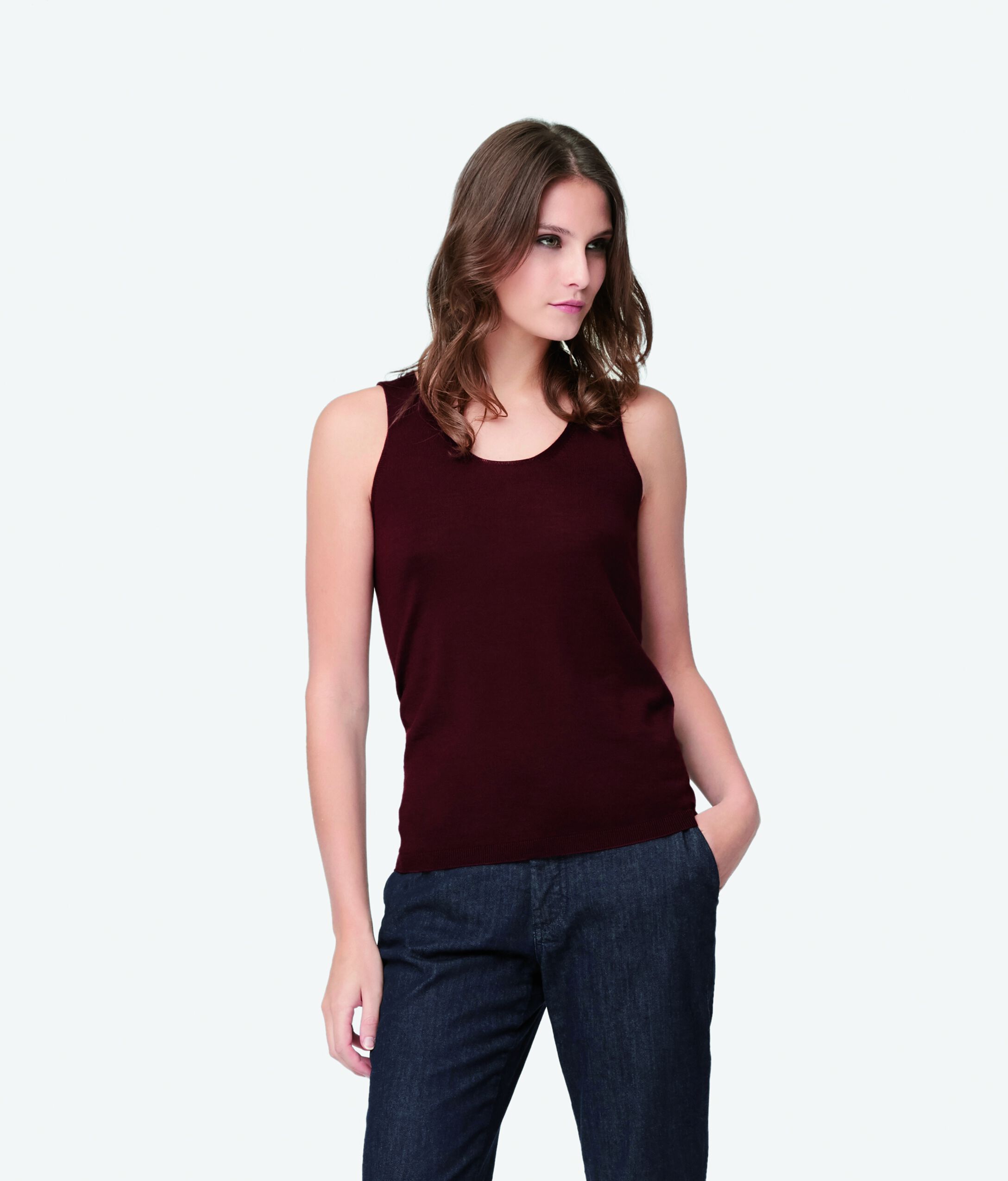 Ultralight Cashmere Tank-Top