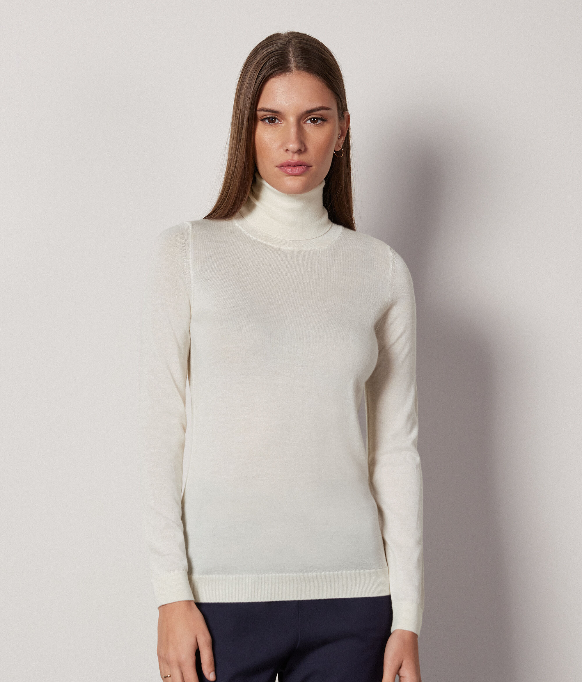 Rollkragenpullover aus Kaschmir Ultrafine