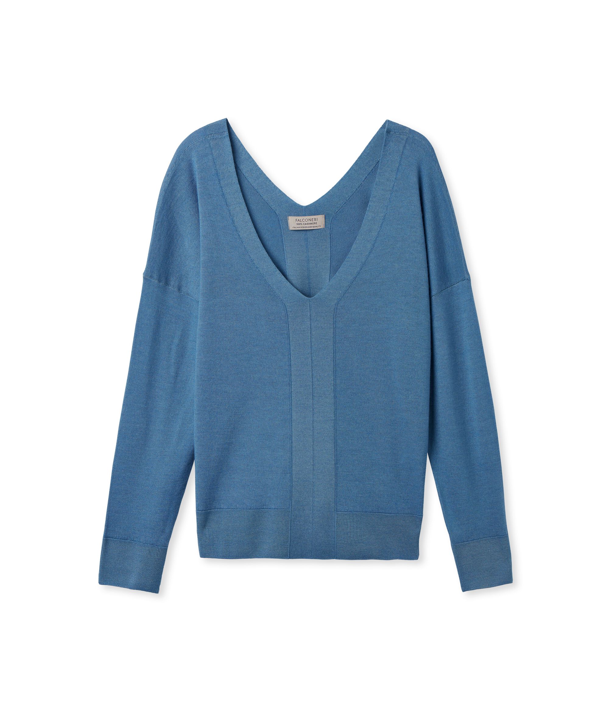 Maglia Scollo V in Cashmere Ultrafine
