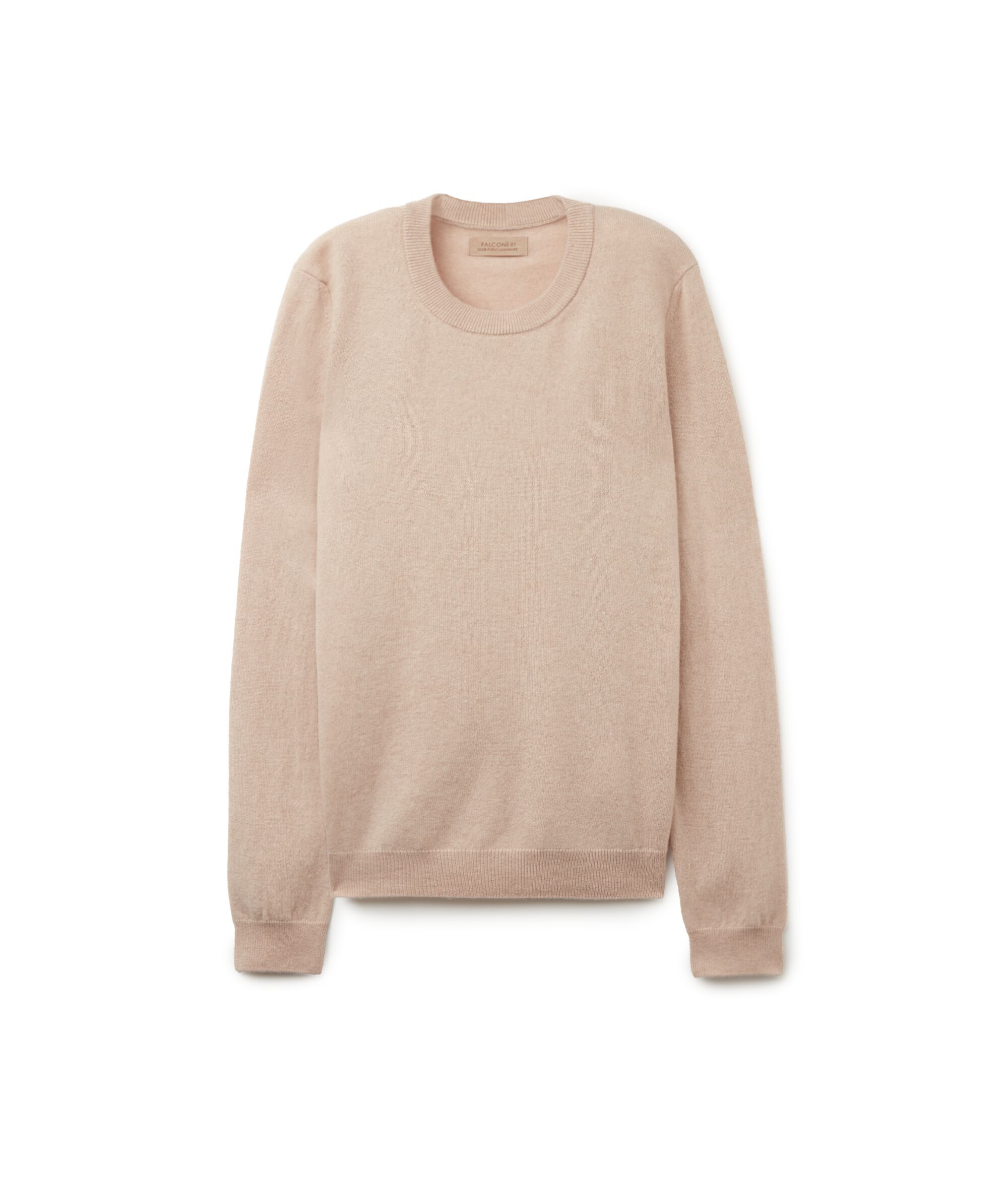 Maglia Girocollo a Maniche lunghe in Cashmere Ultrasoft