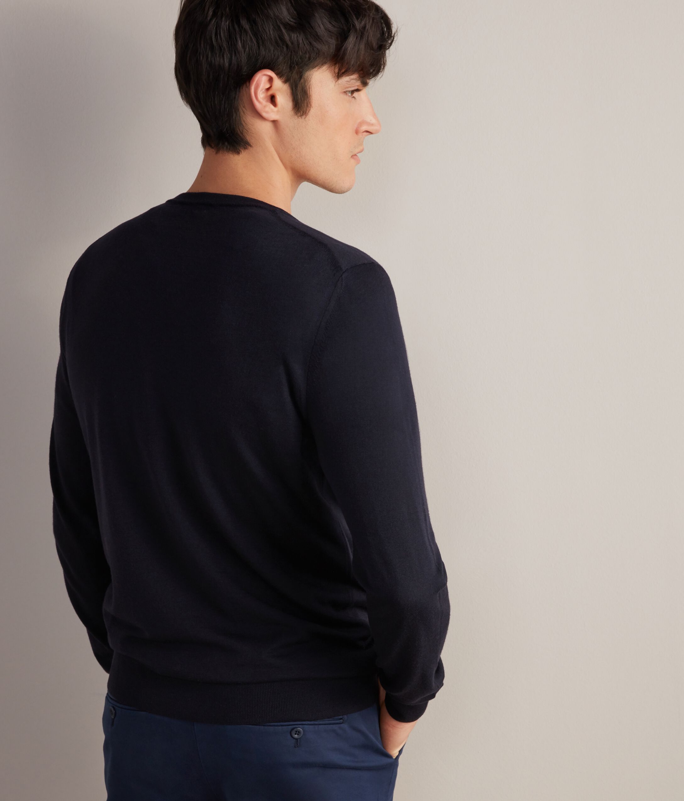 Maglia Girocollo in Lana Merino