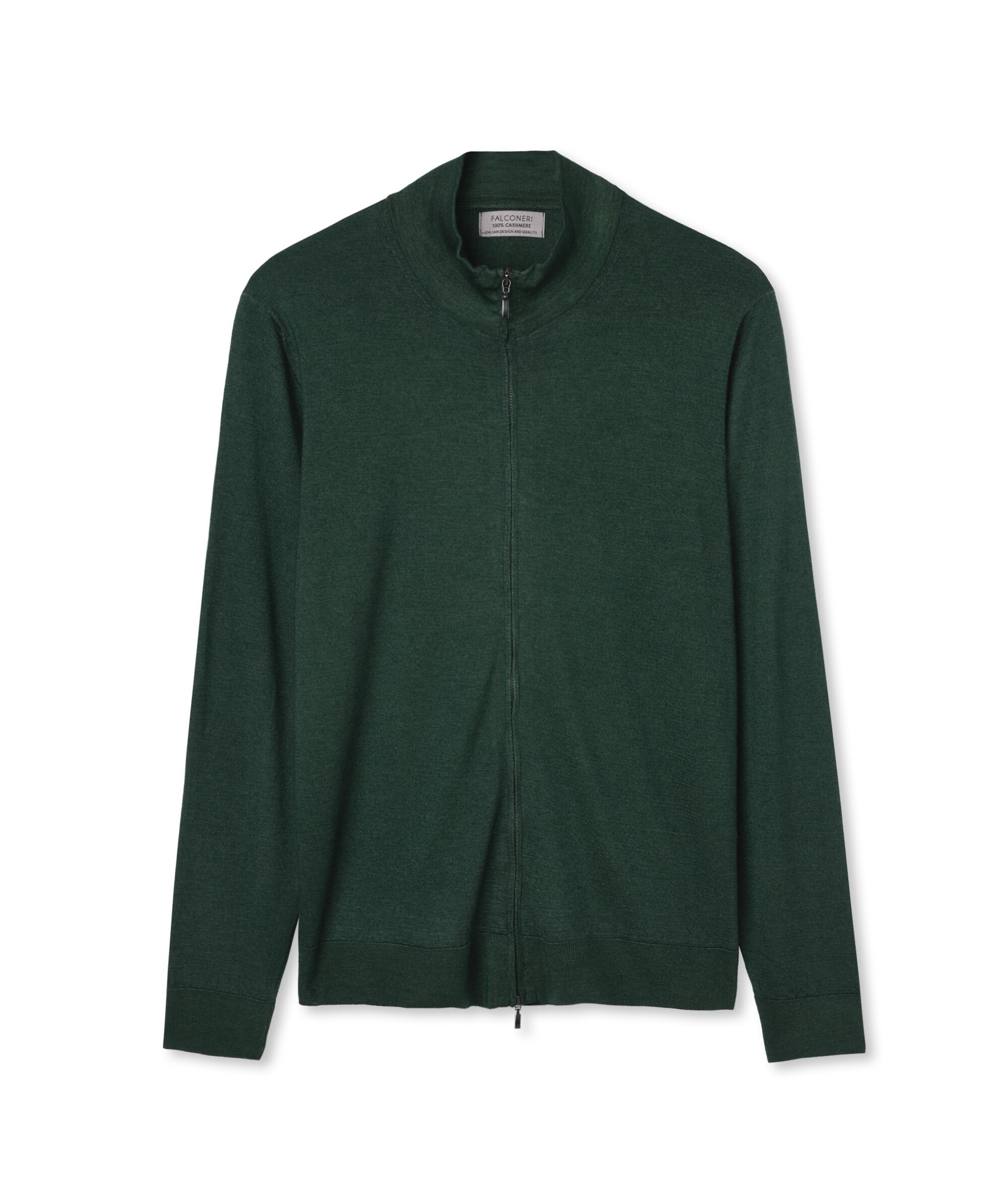 Cardigan Zip Cashmere Ultrafine
