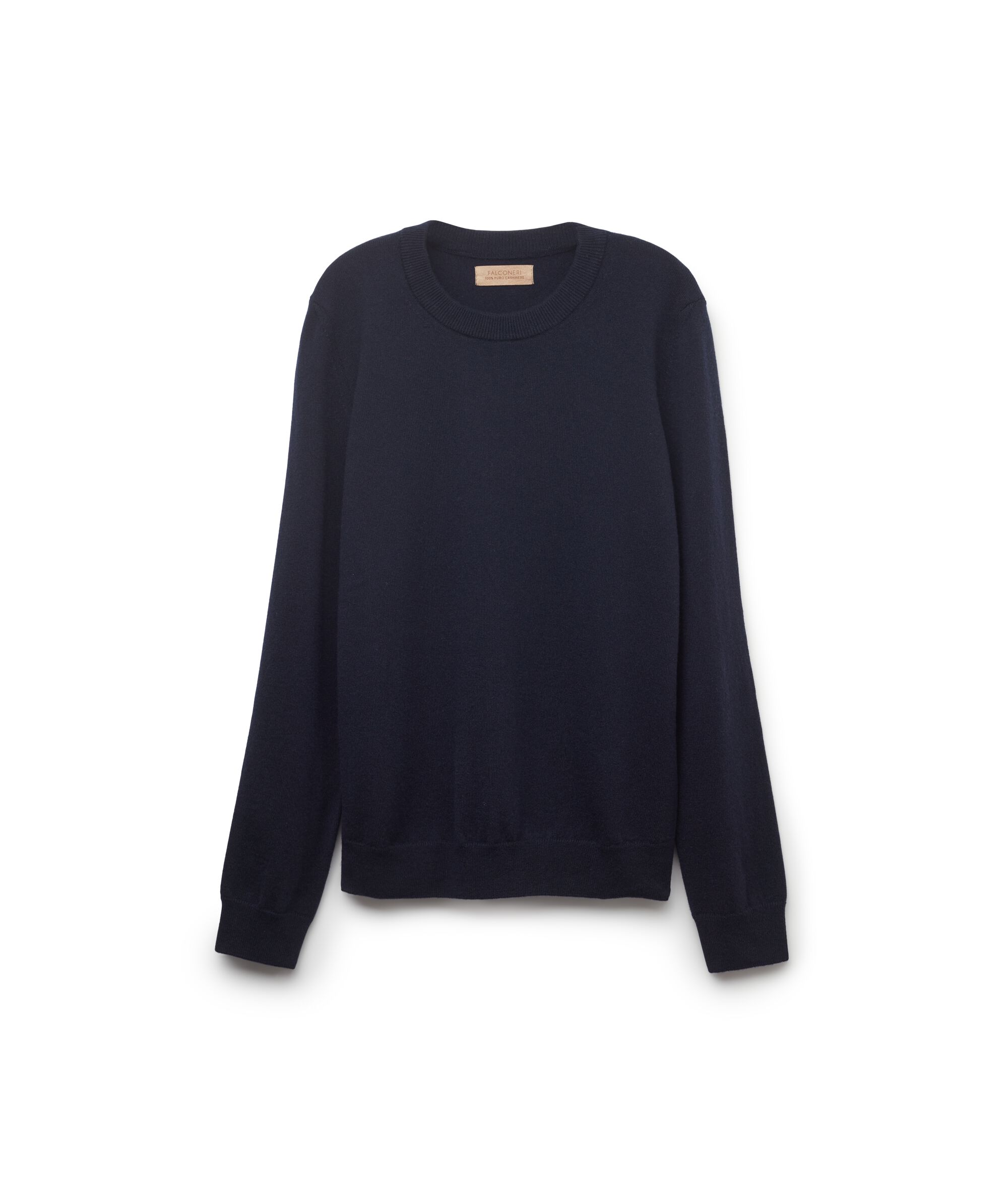 Maglia Girocollo a Maniche lunghe in Cashmere Ultrasoft