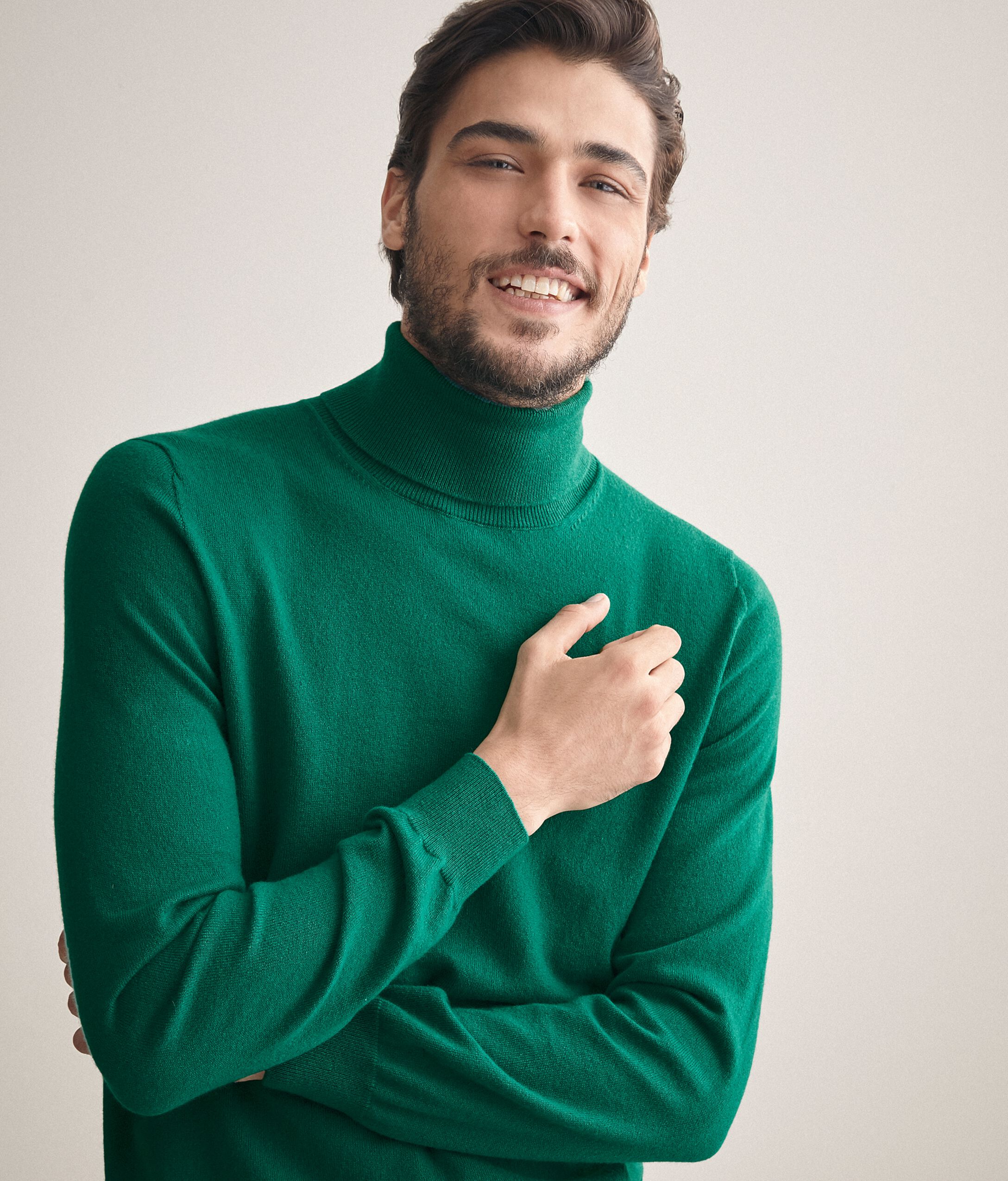 Ultrasoft Cashmere Turtleneck Sweater