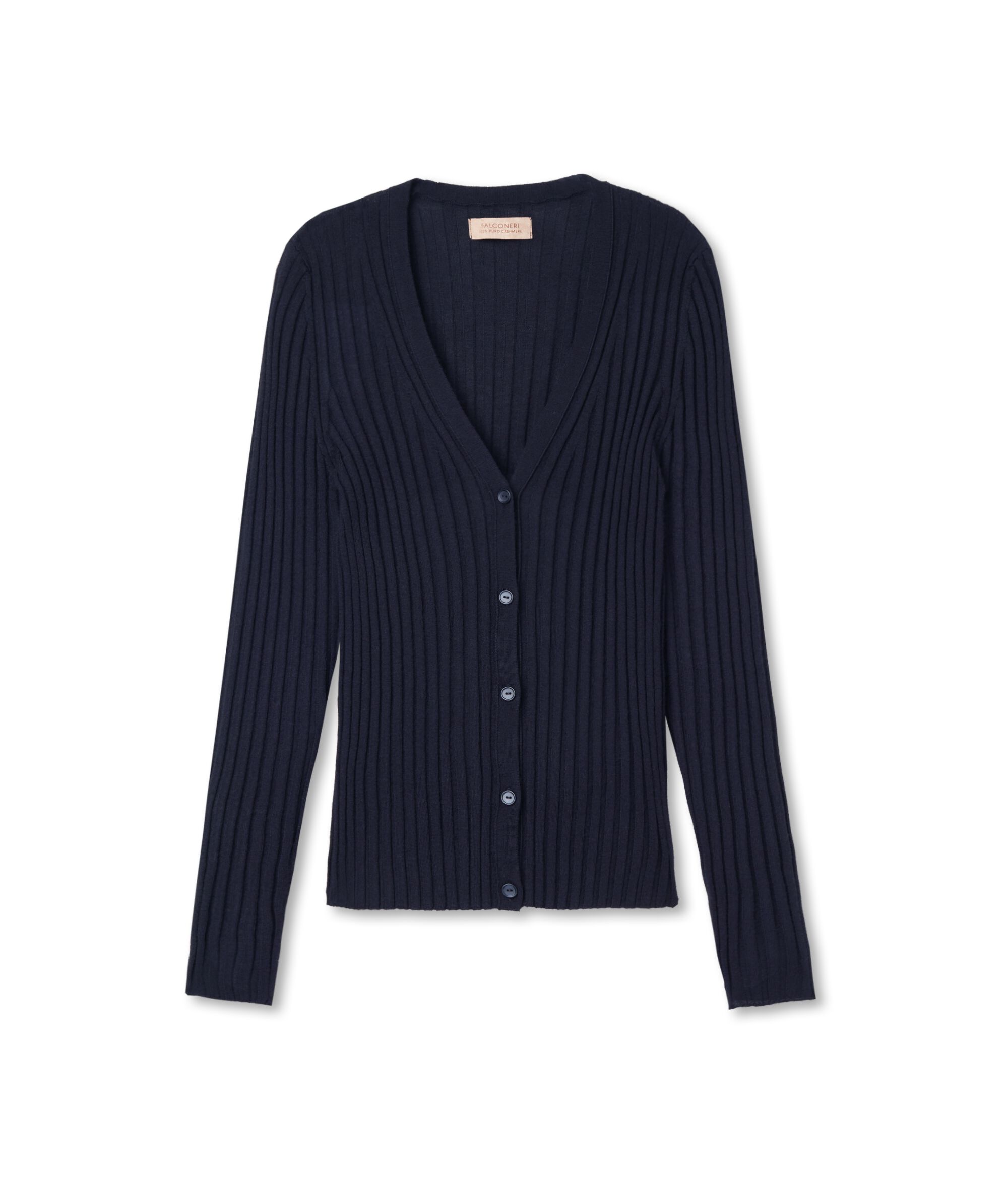 Golfino in Cashmere Ultrafine a costine