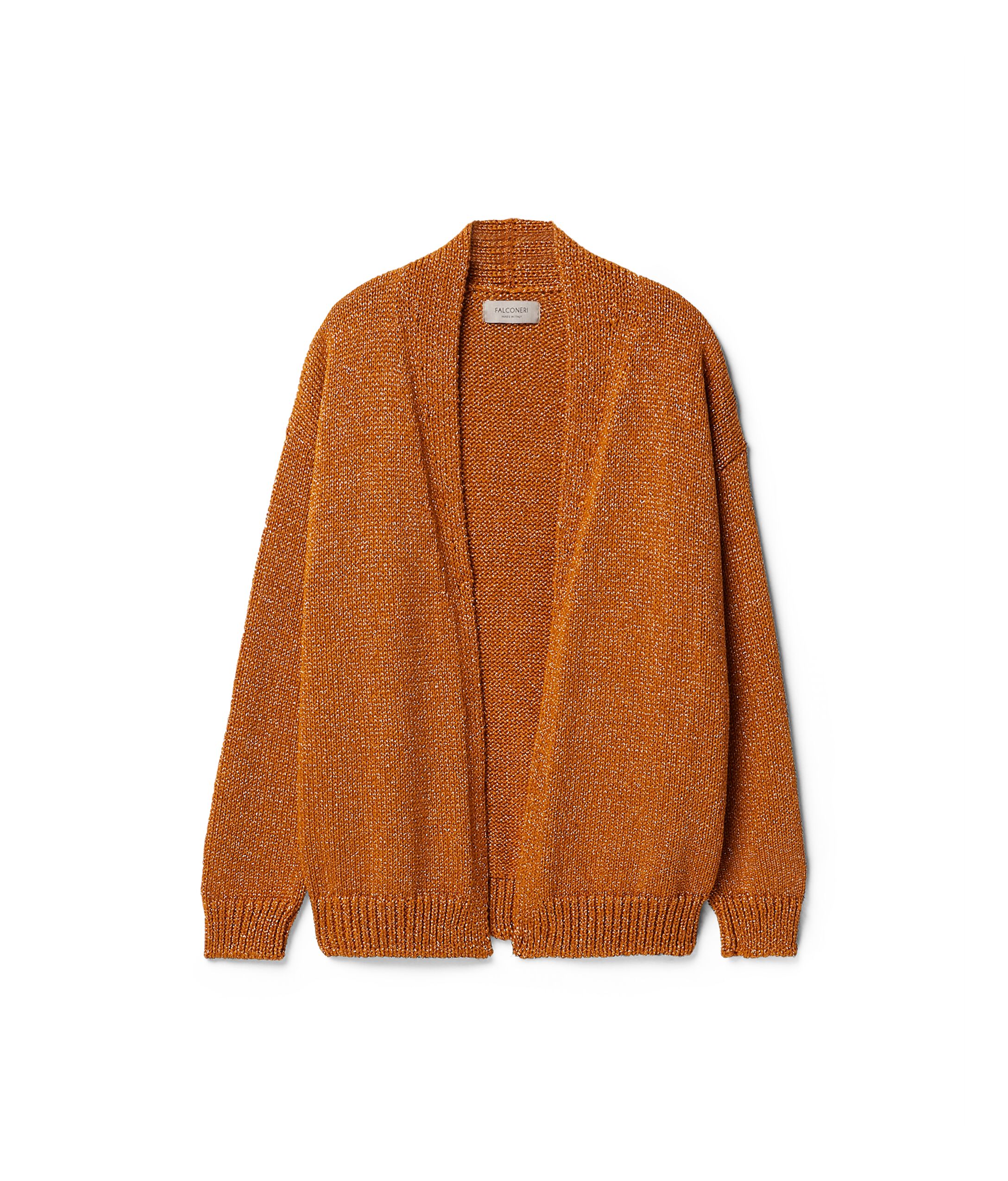 Cardigan in Lamé