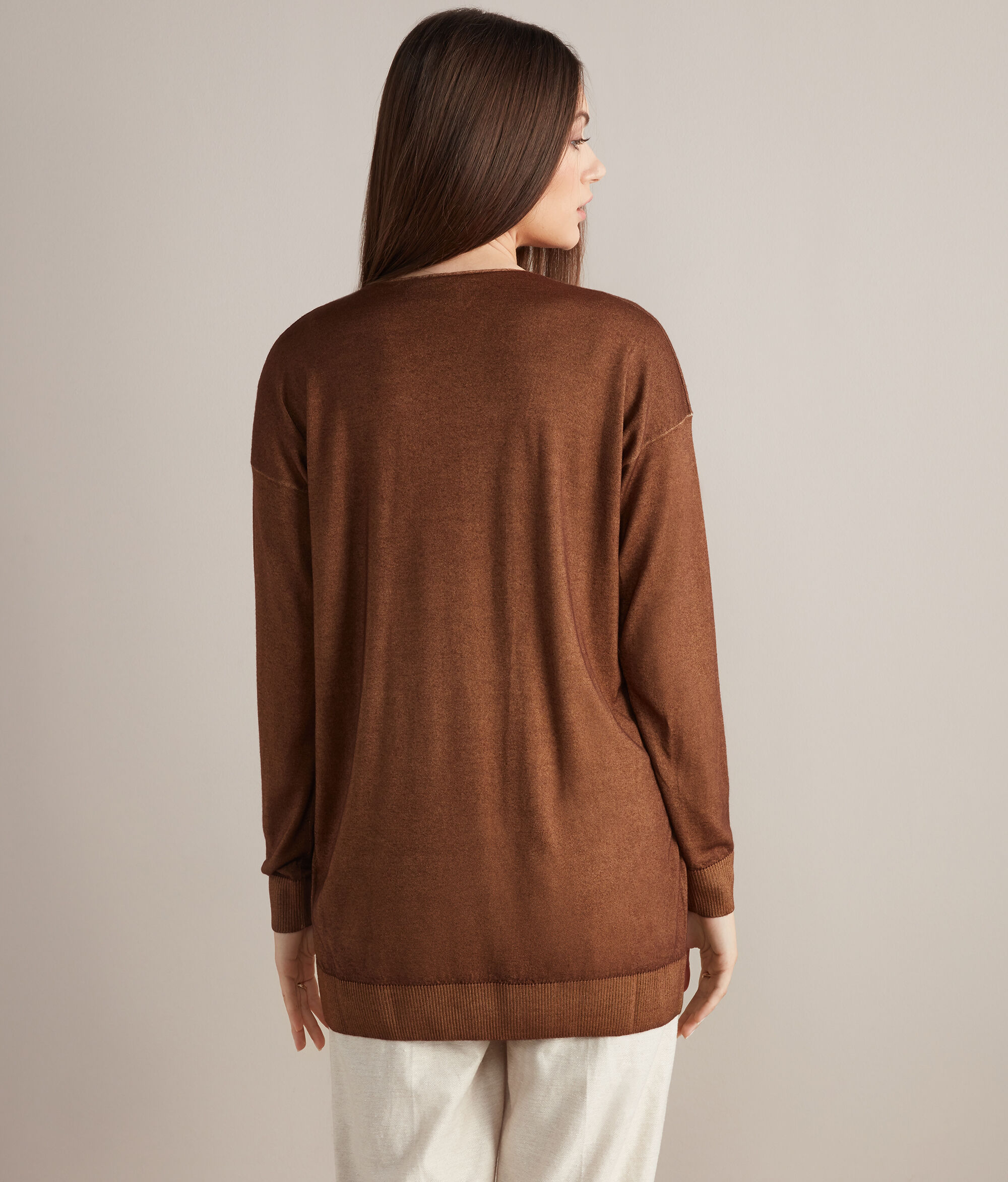 Maximaglia Scollo V in Cashmere Ultrafine