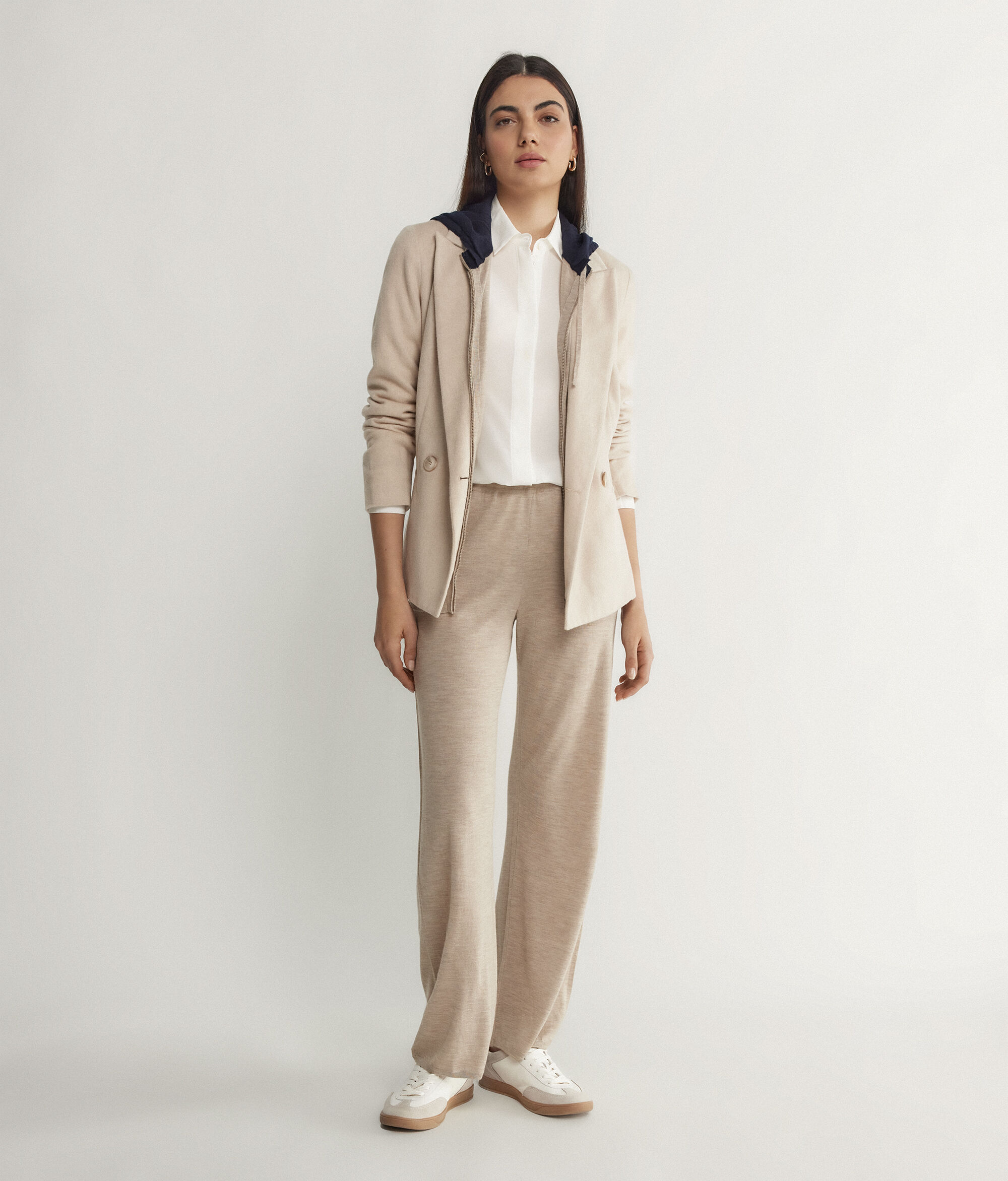 Pantalone a Palazzo Cashmere Ultrafine