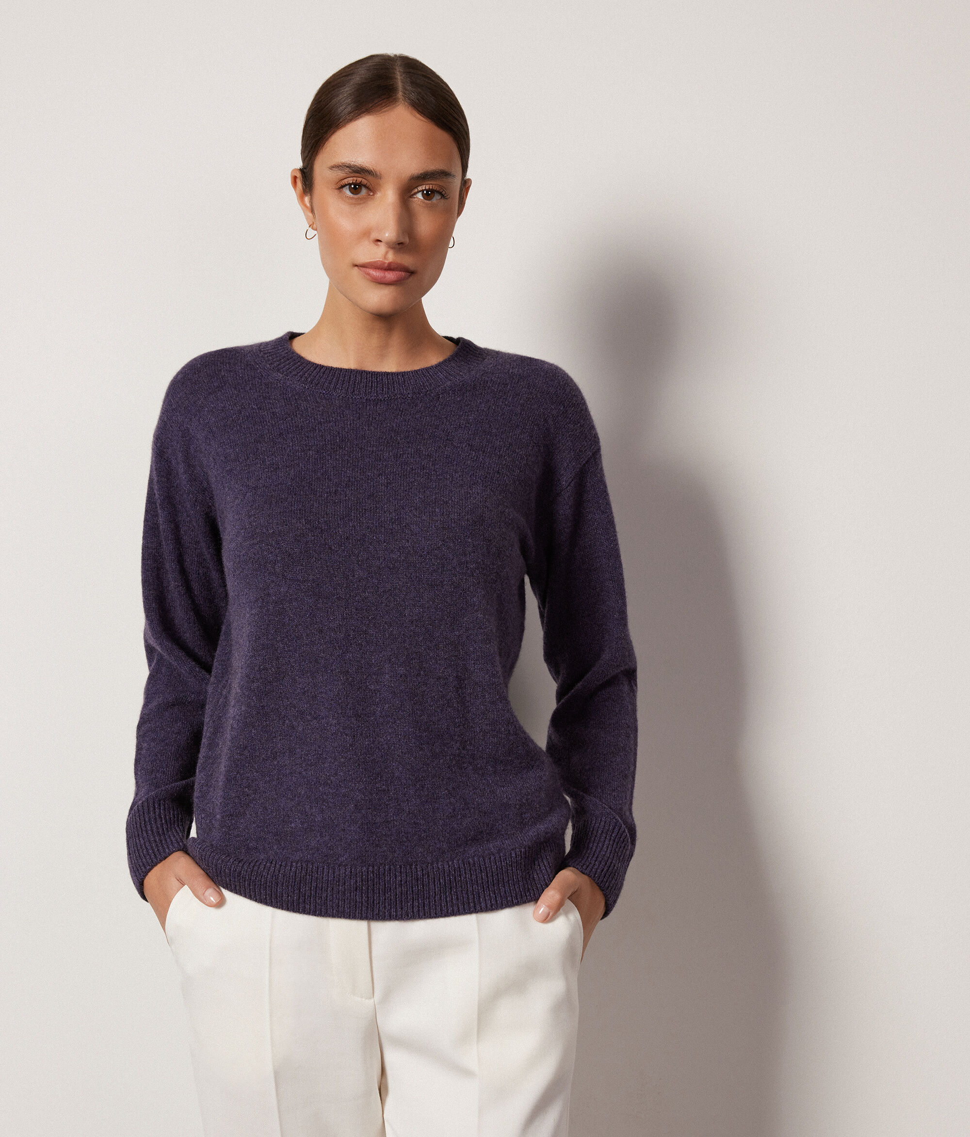 Maglia Girocollo in Cashmere Ultrasoft