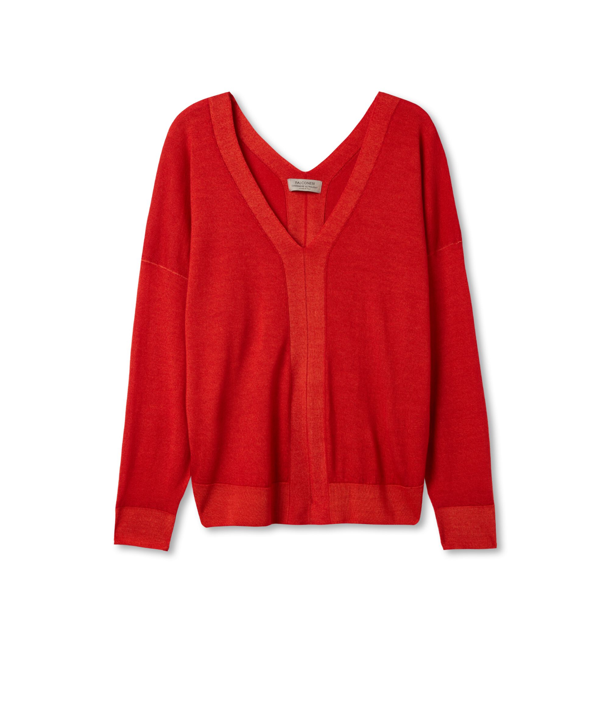 Ultralight Cashmere Oversize V-Neck Jumper