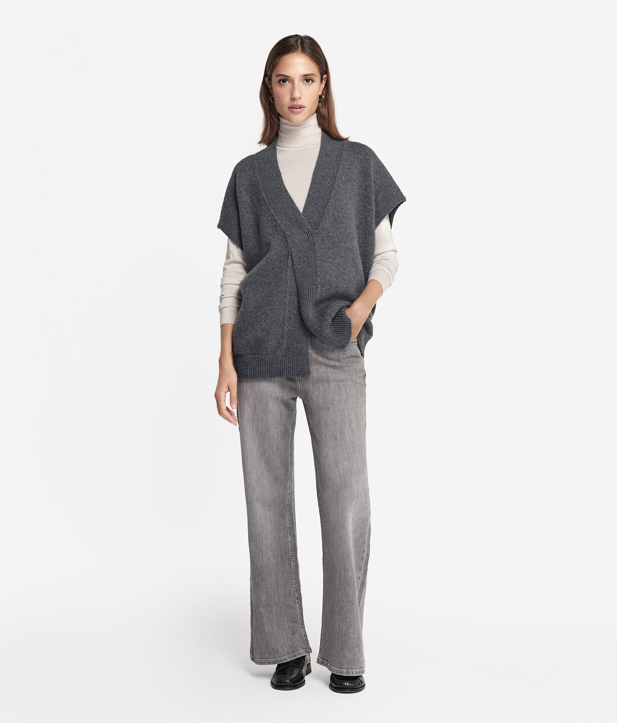 Cappa Incrociata in Cashmere Ultrasoft