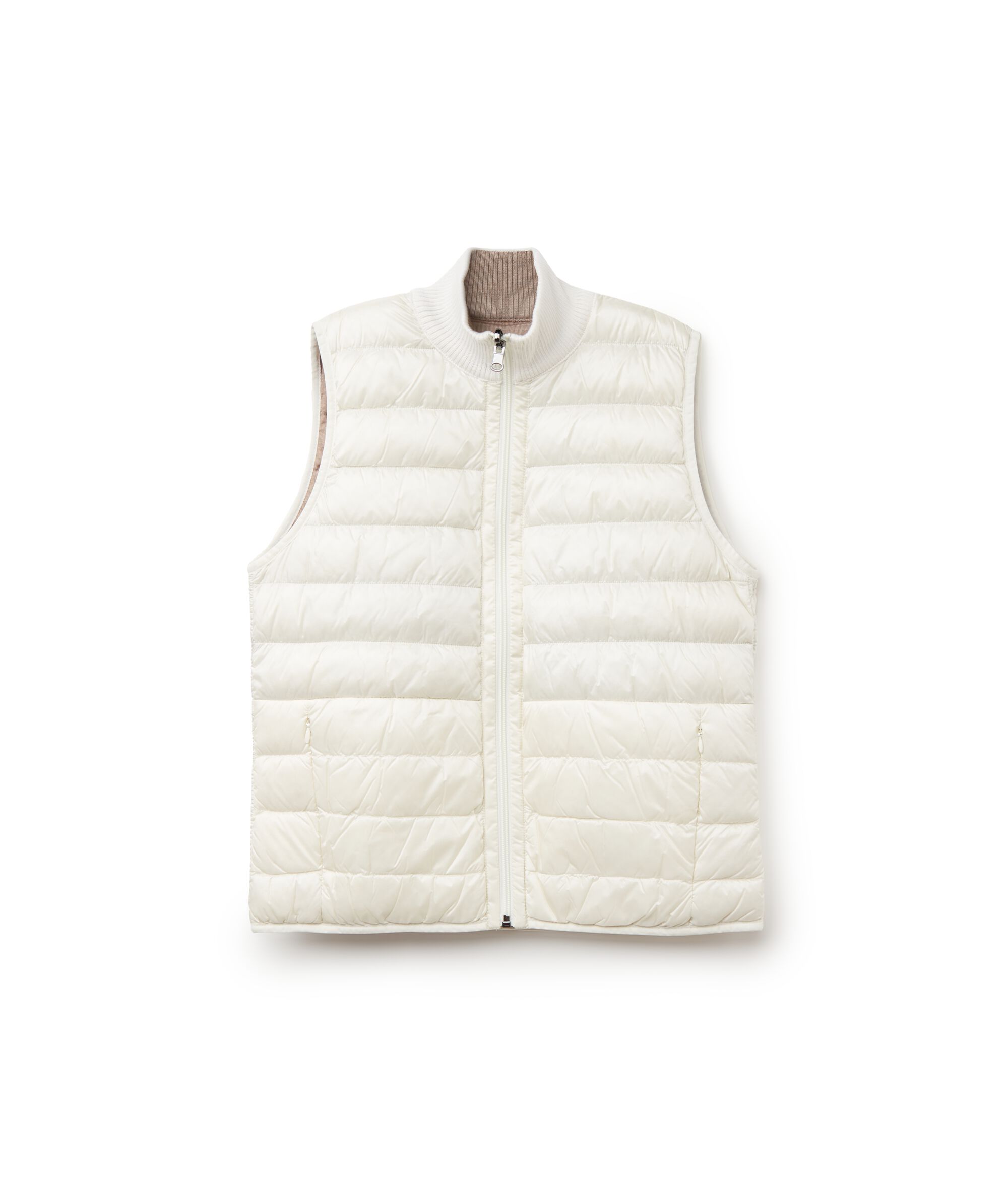 Piumino Smanicato Bicolore
