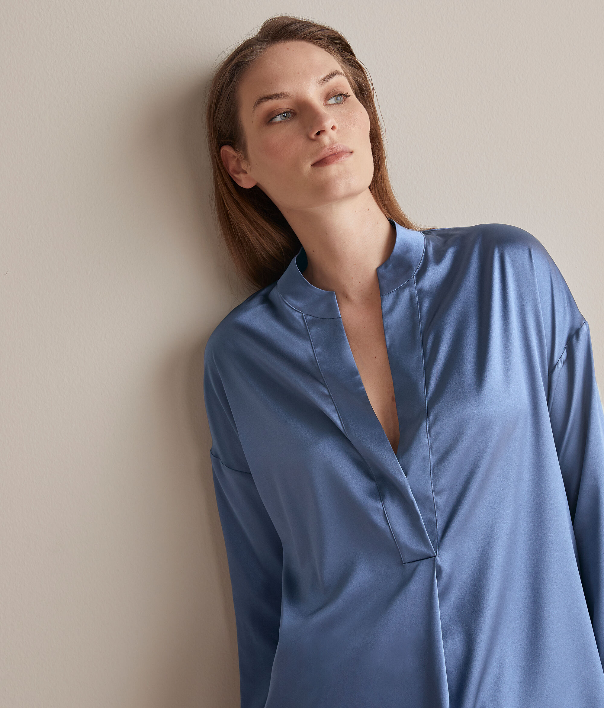 Camicia Collo Coreana