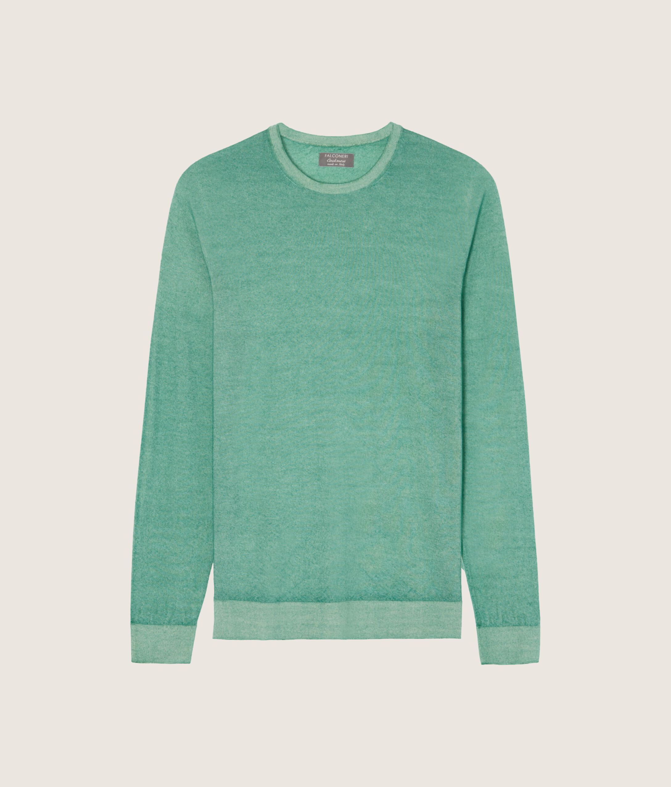 Ultrafine Cashmere crew neck sweater