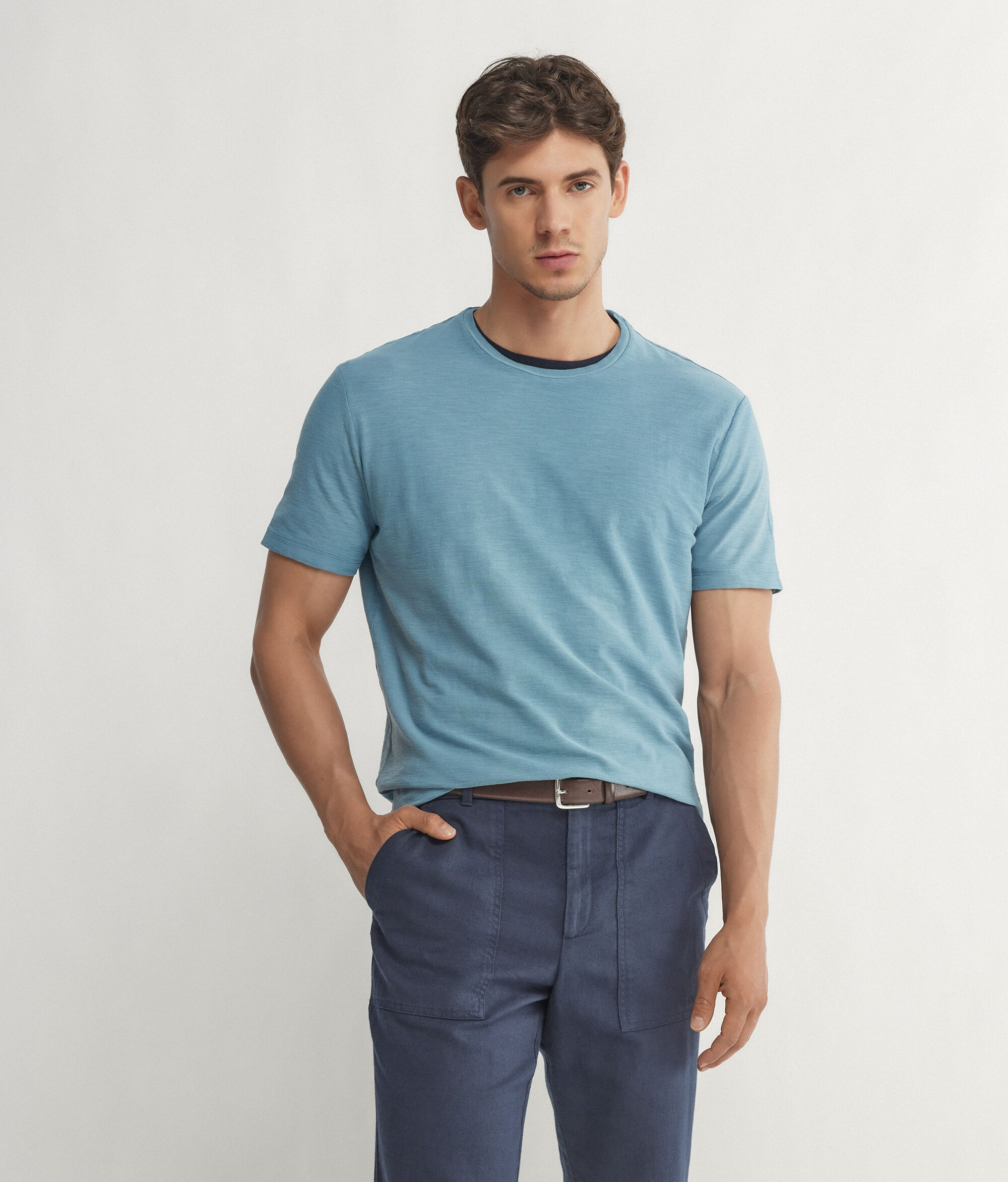 Twist Cotton T-Shirt