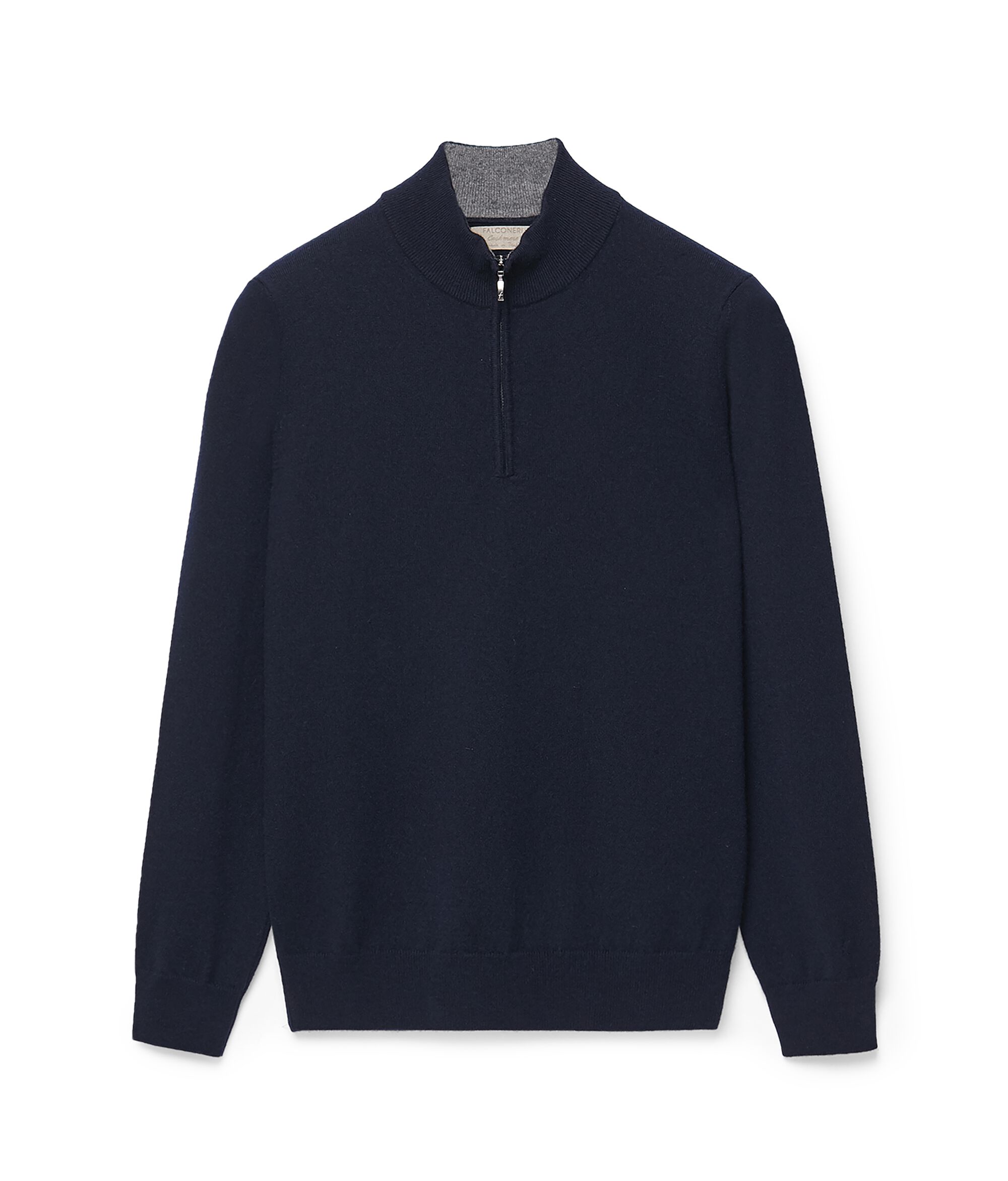 Ultrasoft cashmere half zip sweater