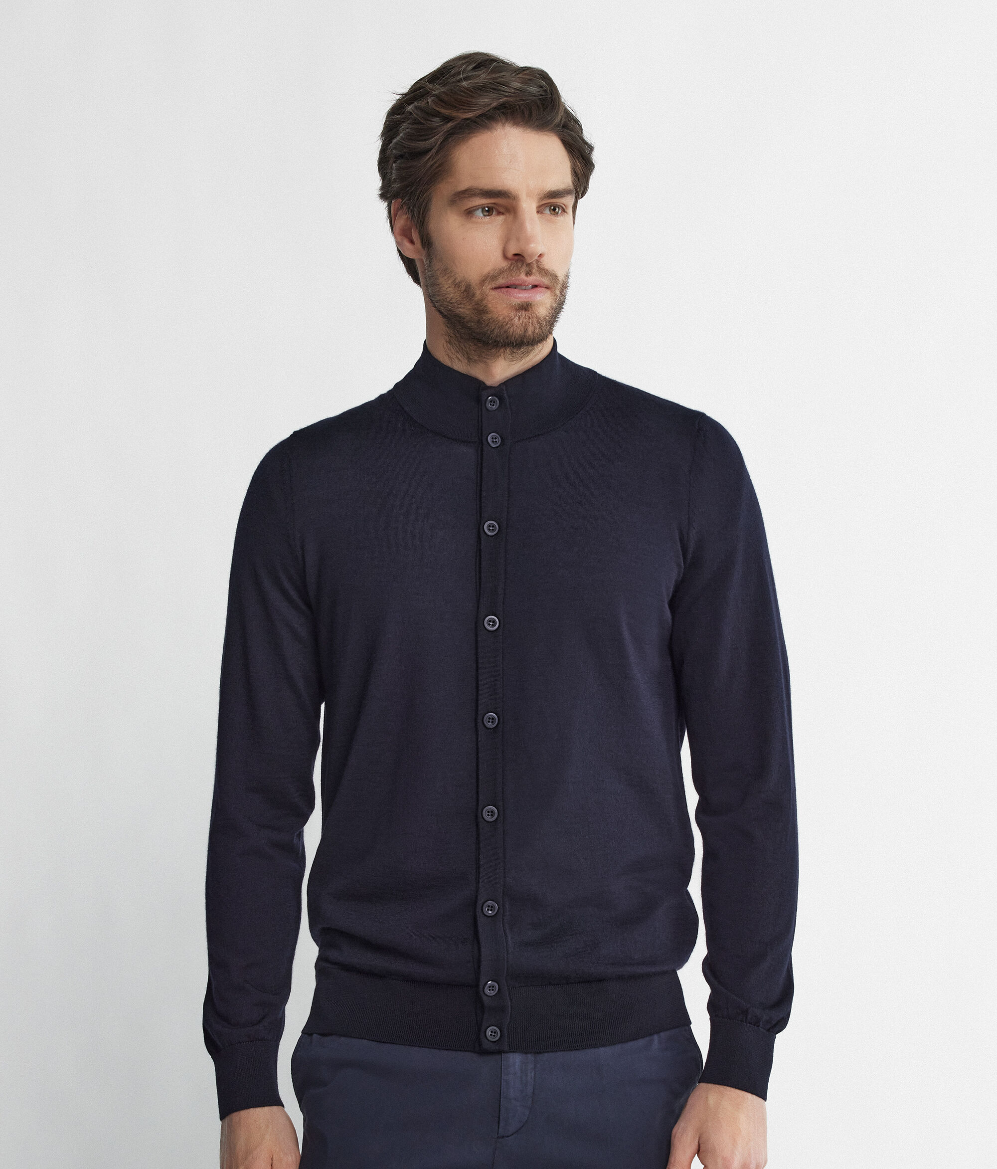 Cardigan mit Knöpfen aus Kaschmir Ultrafine